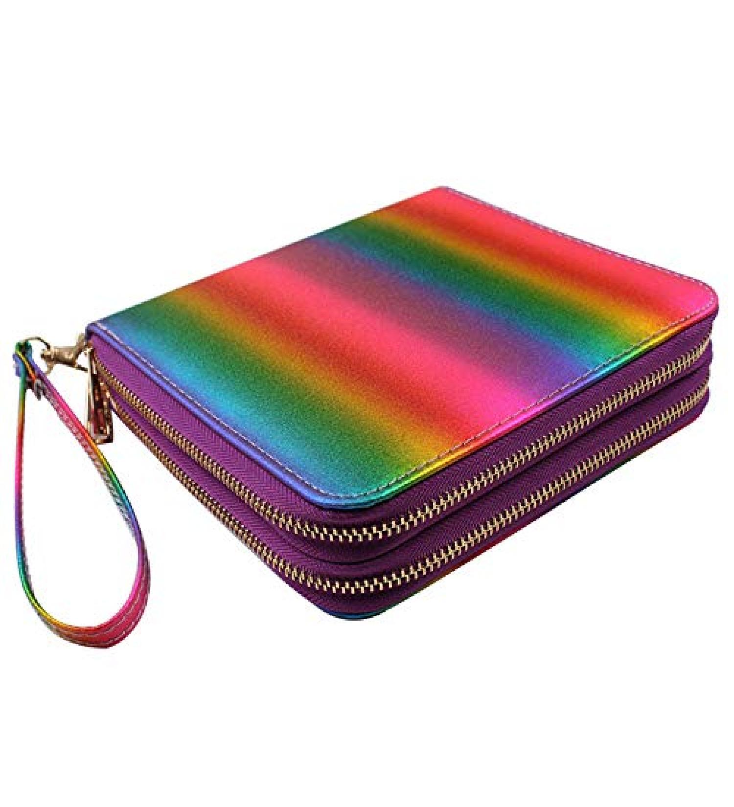 Buy Finger Angel 120 Slots Nail Stamping Case | Laser Style Nail Art Organizer with Double Zipper | International Shipping Available - Buy Online on GoSupps.com