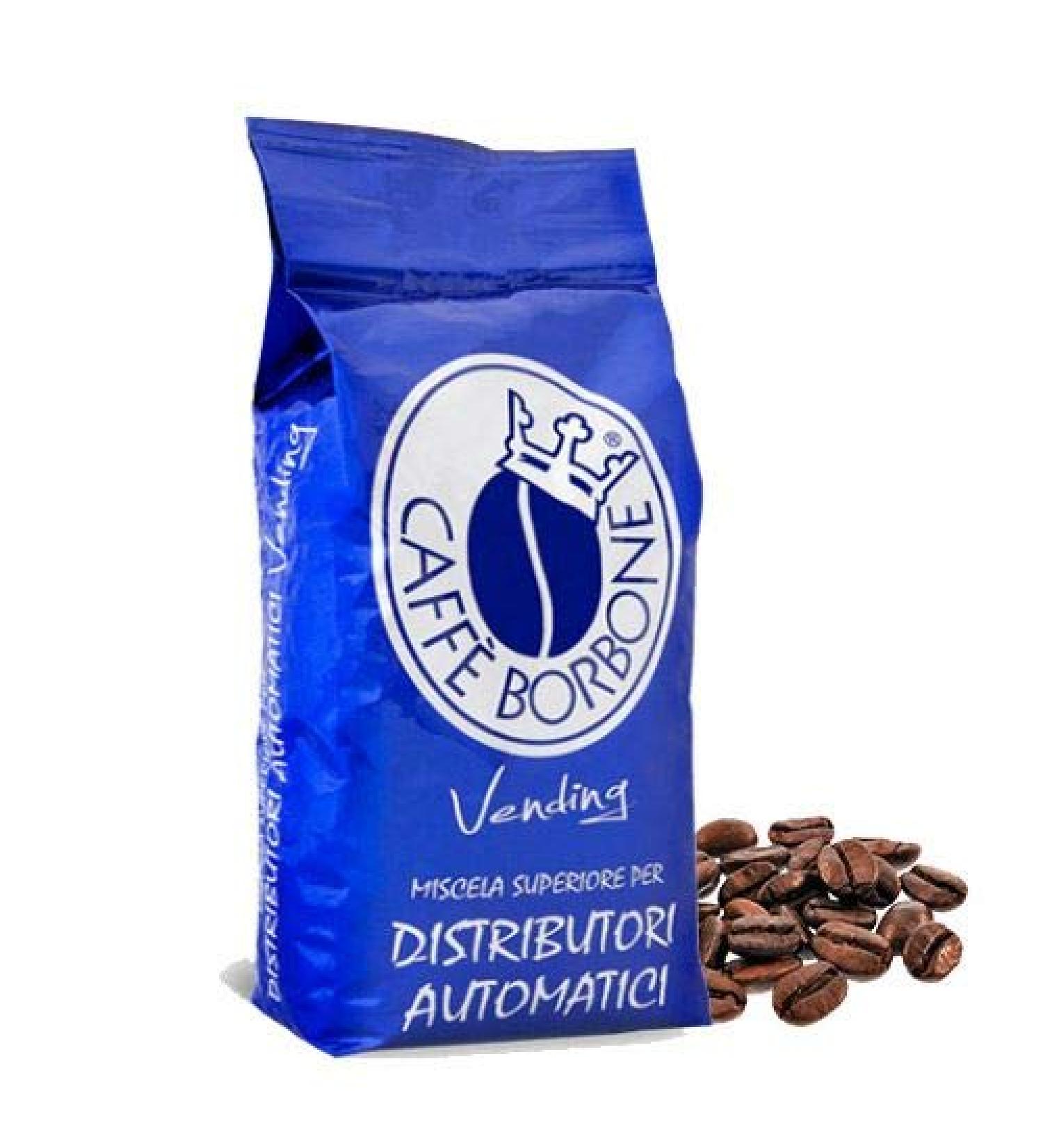 1 kg Grains Caf Bourbon Vending M lange Bleu 1 kg (Lot de 1)