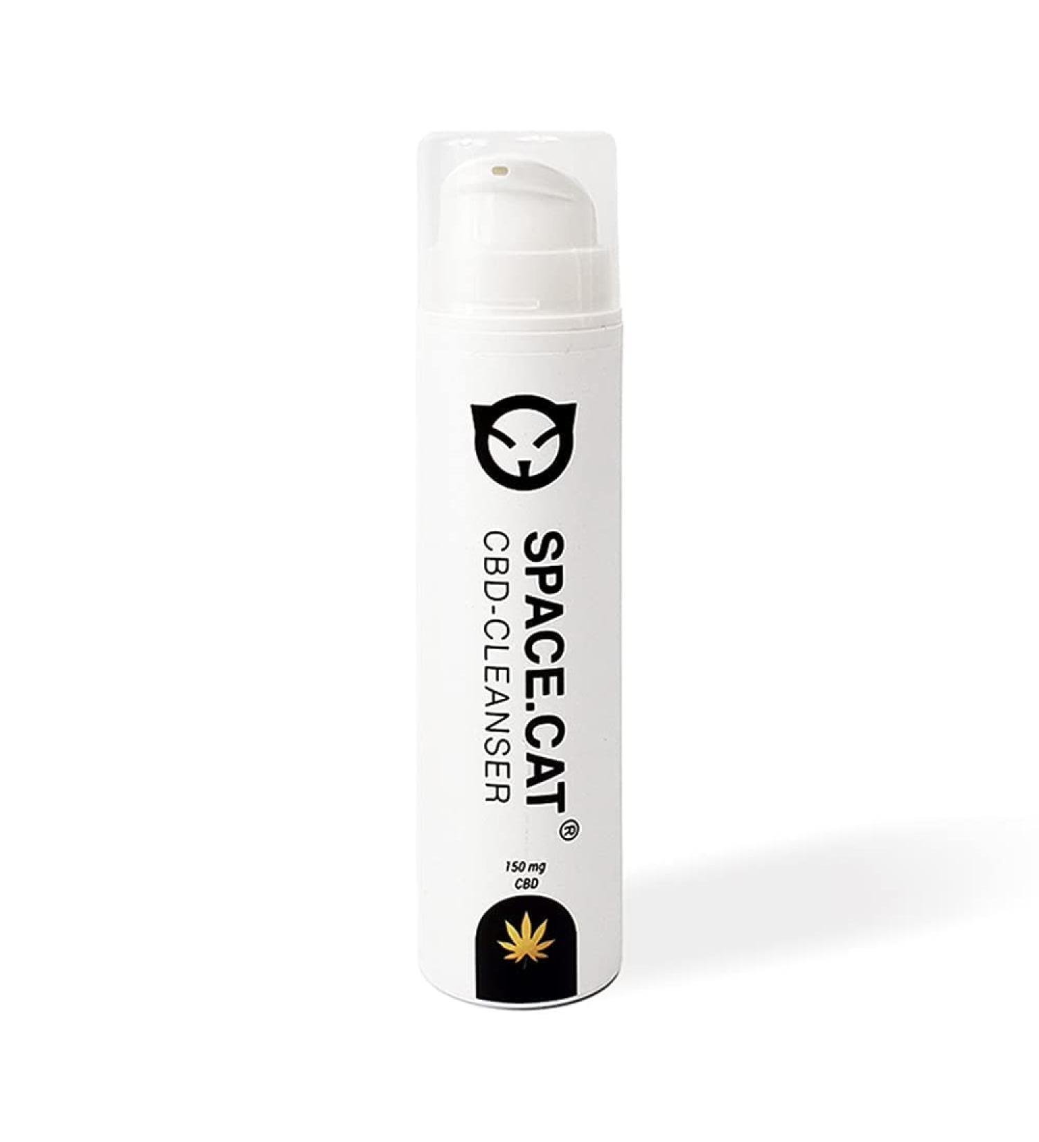 SPACE.CAT Gel Limpiador Facial 1mg Cbd Natural Y Saludable Ml Organic Cannabis 100% Jab n De Cara Desmaquillante Balsamo De Ca amo Vainilla Lim n Coco 50 Mililitro - Buy Online on GoSupps.com