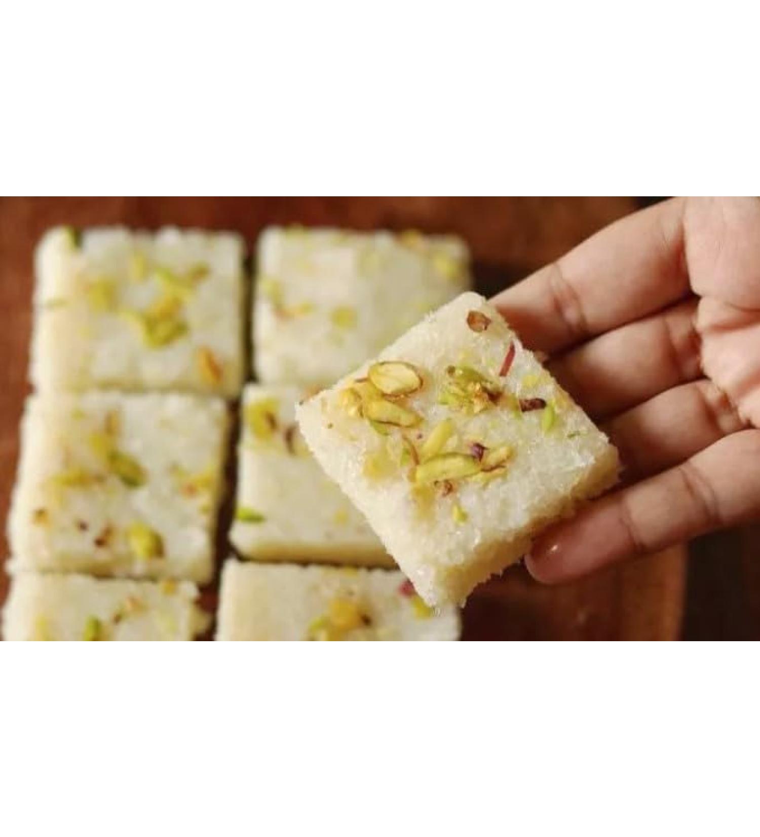 Festival Special Premium (Coconut Barfi 2kg) Delicious Indian Traditional Sweets To Sweeten Up Your Celebration Best Gift For All Occasions Marriage Diwali Holi Sold By Kidzbuzz - Buy Online on GoSupps.com