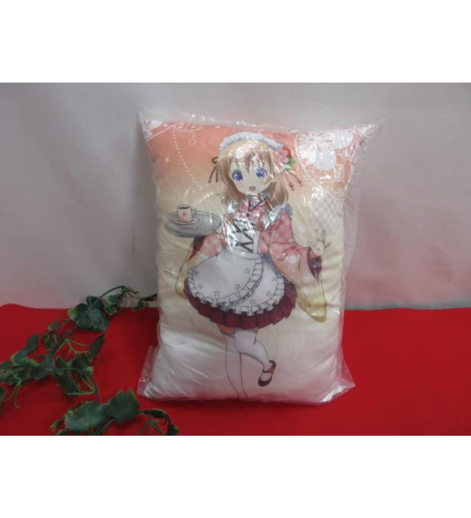 M5907/8 Anime Goods Ichiban Kuji is Your Order a Rabbit Japanese Cafe Started B-Prize Cushion Japanese Made Cocoa ver - Buy Online on GoSupps.com