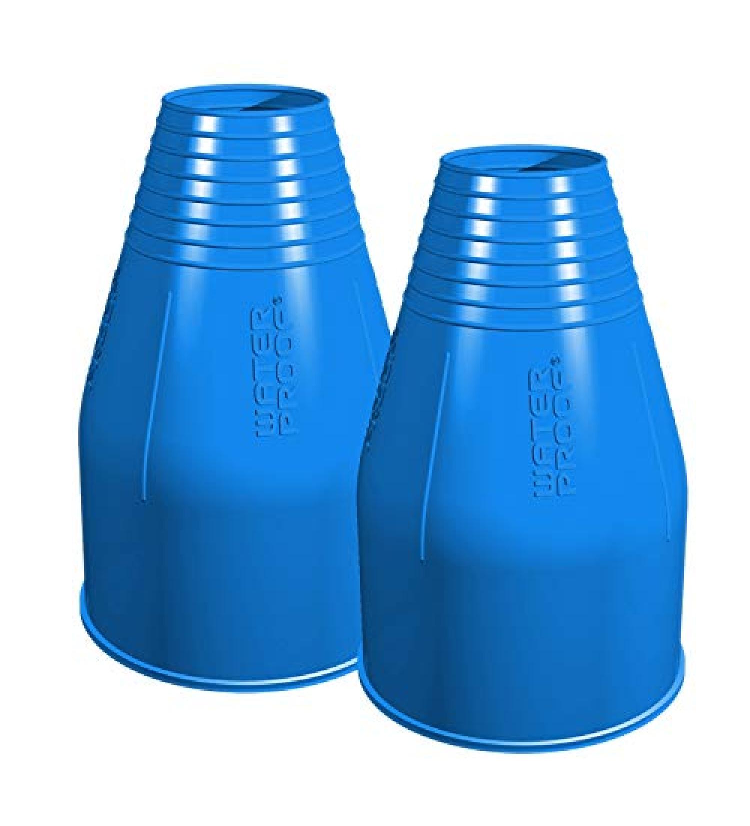 Waterproof Silicone Wrist Seal Small Blue