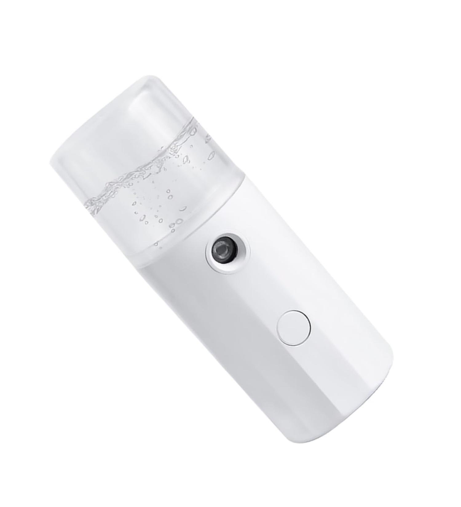 WOONEKY 1pc Hydrating Instrument Cool Facial Mister Mist Sprayer Mini Mister Electric Face Steamer Abs White - Buy Online on GoSupps.com
