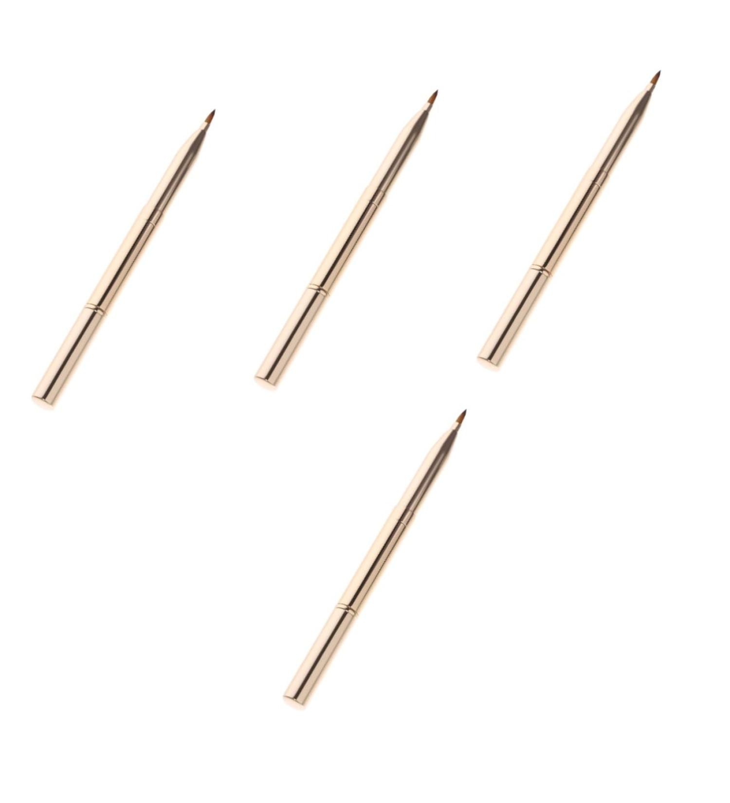 Balacoo 4pcs Double Ended Lipstick Brush Set Premium Artificial Fiber Makeup Brushes for Flawless Application - Buy Online on GoSupps.com