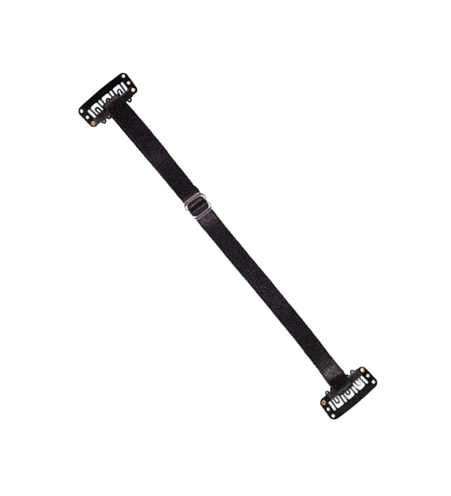 Generic Lift Bands Nylon with Clips Hair Band Elastic Band for Lift Black Single Belt - Buy Online on GoSupps.com