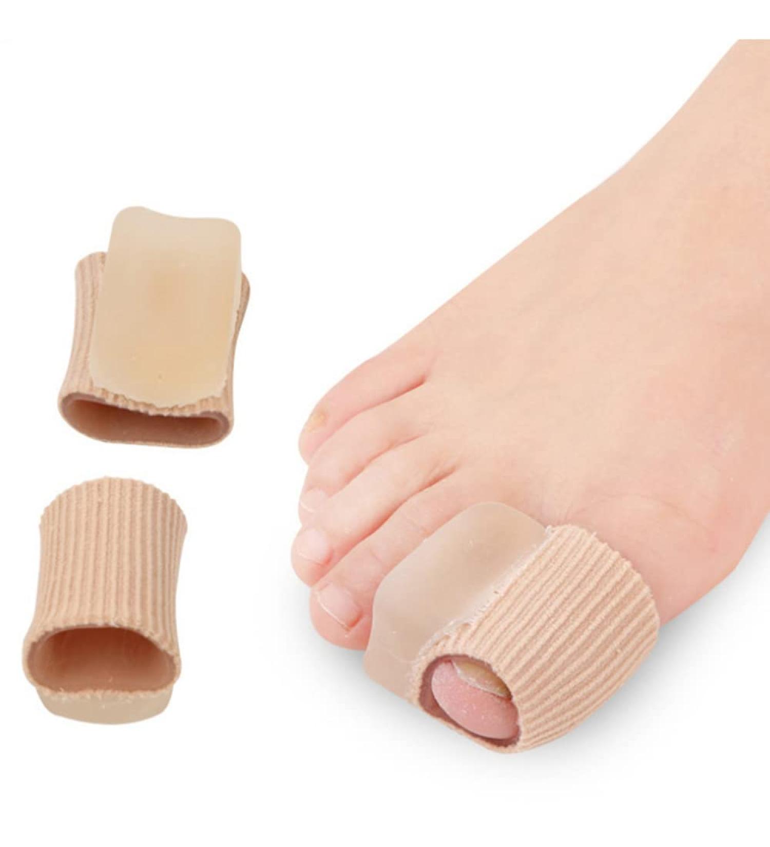 MOTTDAM Bunion Corrector 6pcs - Thick Silicone Toe Separators with Fabric Sleeve for Bunion Relief and Toe Discomfort - Buy Online on GoSupps.com