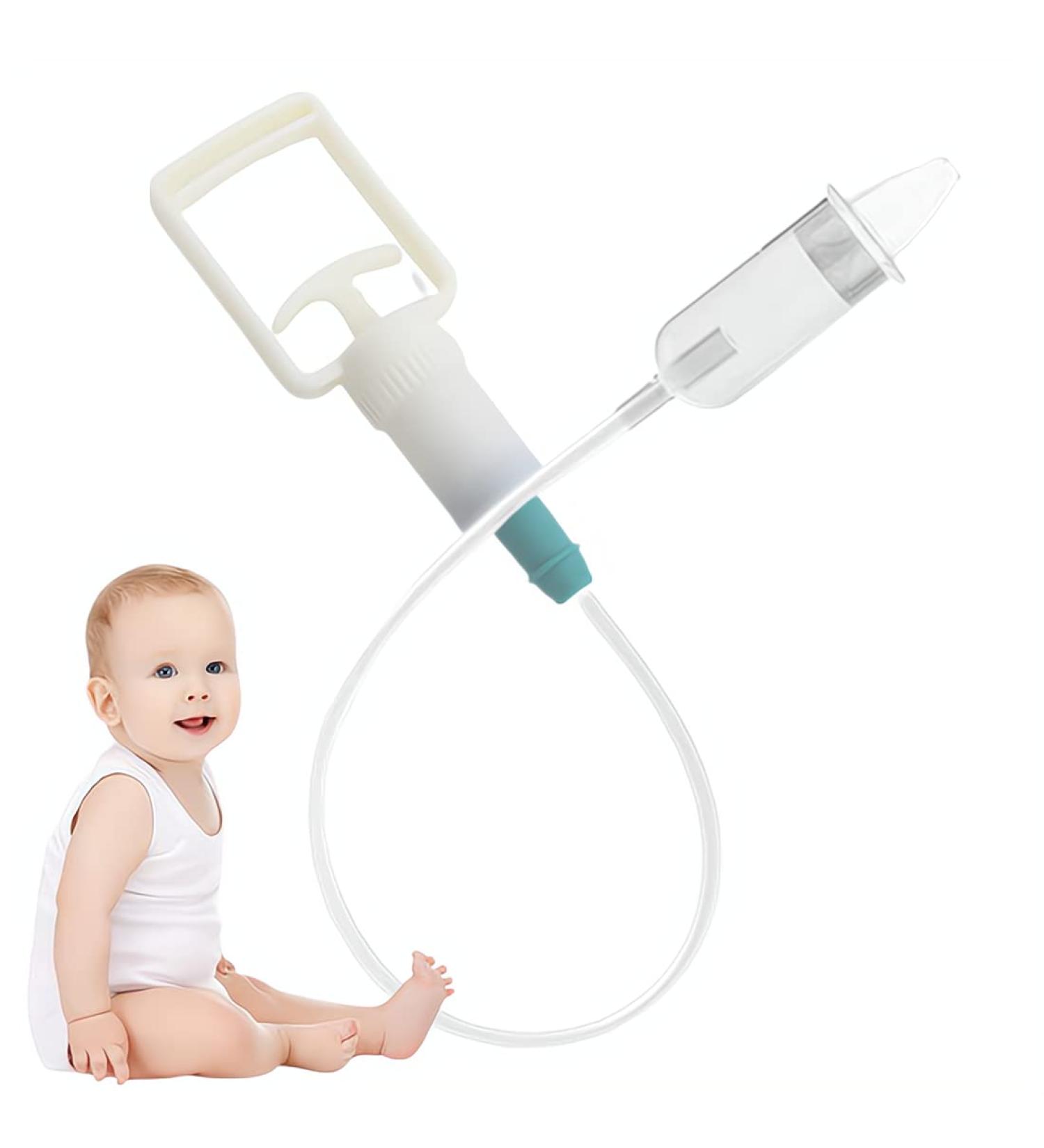Baby Nasal Aspirator - Strong Suction, Comfortable & Reusable Nose Sucker - Buy Online on GoSupps.com