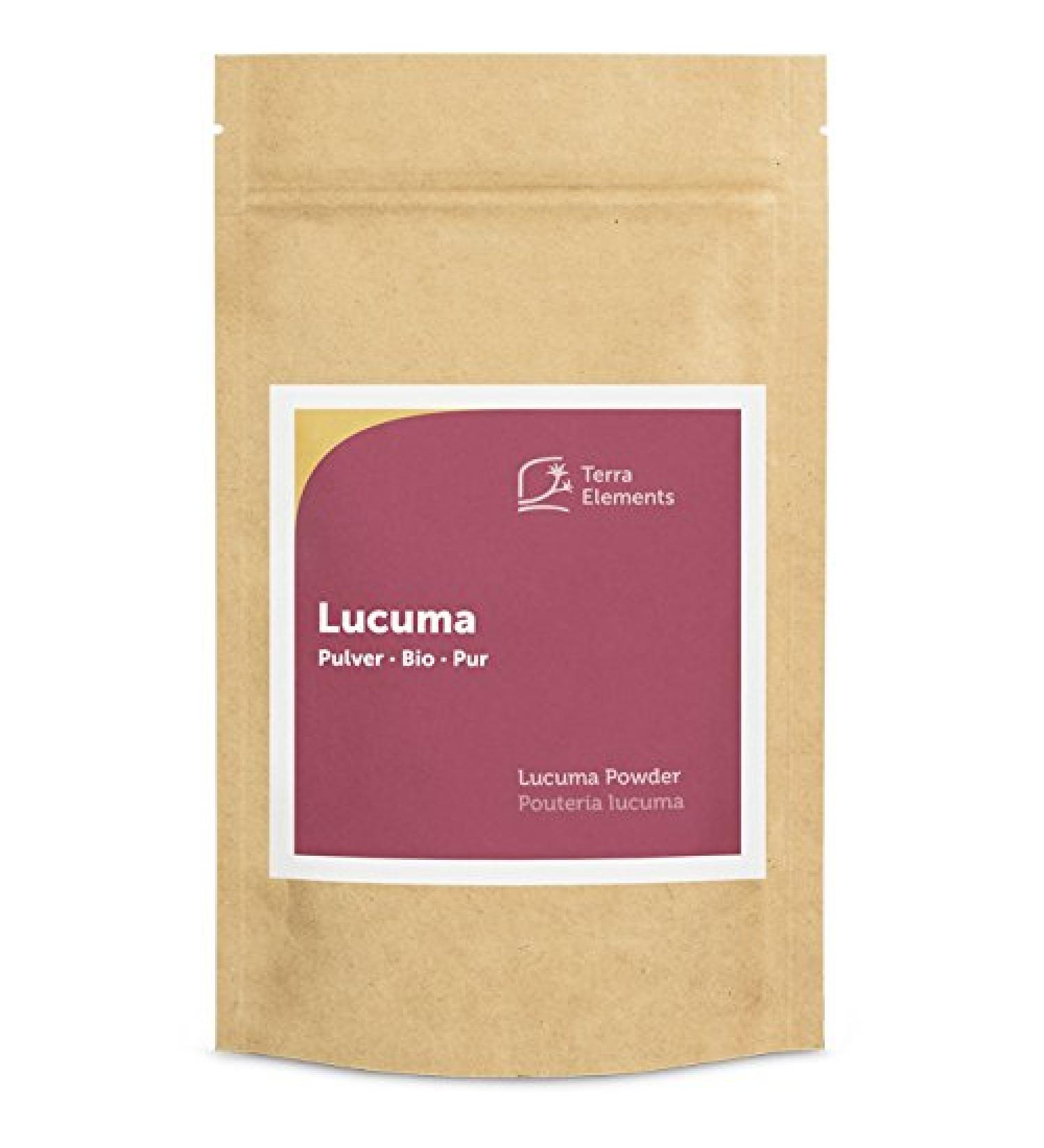 Buy Terra Elements Organic Lucuma Powder 200g | 100% Pure Vegan Raw Food | International Shipping - Buy Online on GoSupps.com