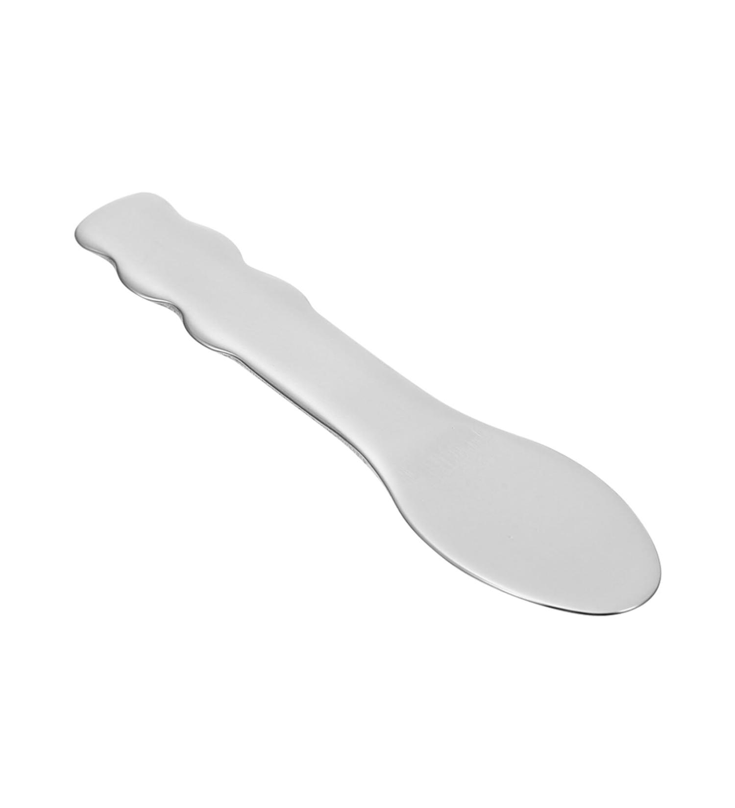 Didiseaon Metal Cosmetic Skincare Spatula Mini Mask Facial Reusable Scoop Makeup Beauty Spoons for Cream Lotions moisturizers Style B - Buy Online on GoSupps.com