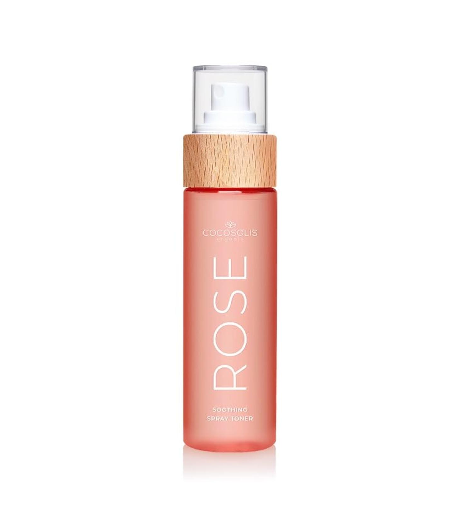COCOSOLIS Rose Soothing Spray Toner | Hydrating Facial Toner with Rosa Damascena Prickly Pear & Coconut | Revitalize & Nourish Your Skin - Buy Online on GoSupps.com