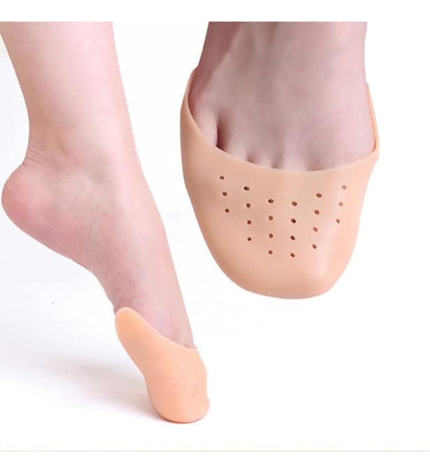 Soft Silicone Gel Pointe Ballet Dance Shoe Toe Pads - Instant Cooling Relief & Comfort for Foot Health | One Size Blister & Bunion Protection - Buy Online on GoSupps.com