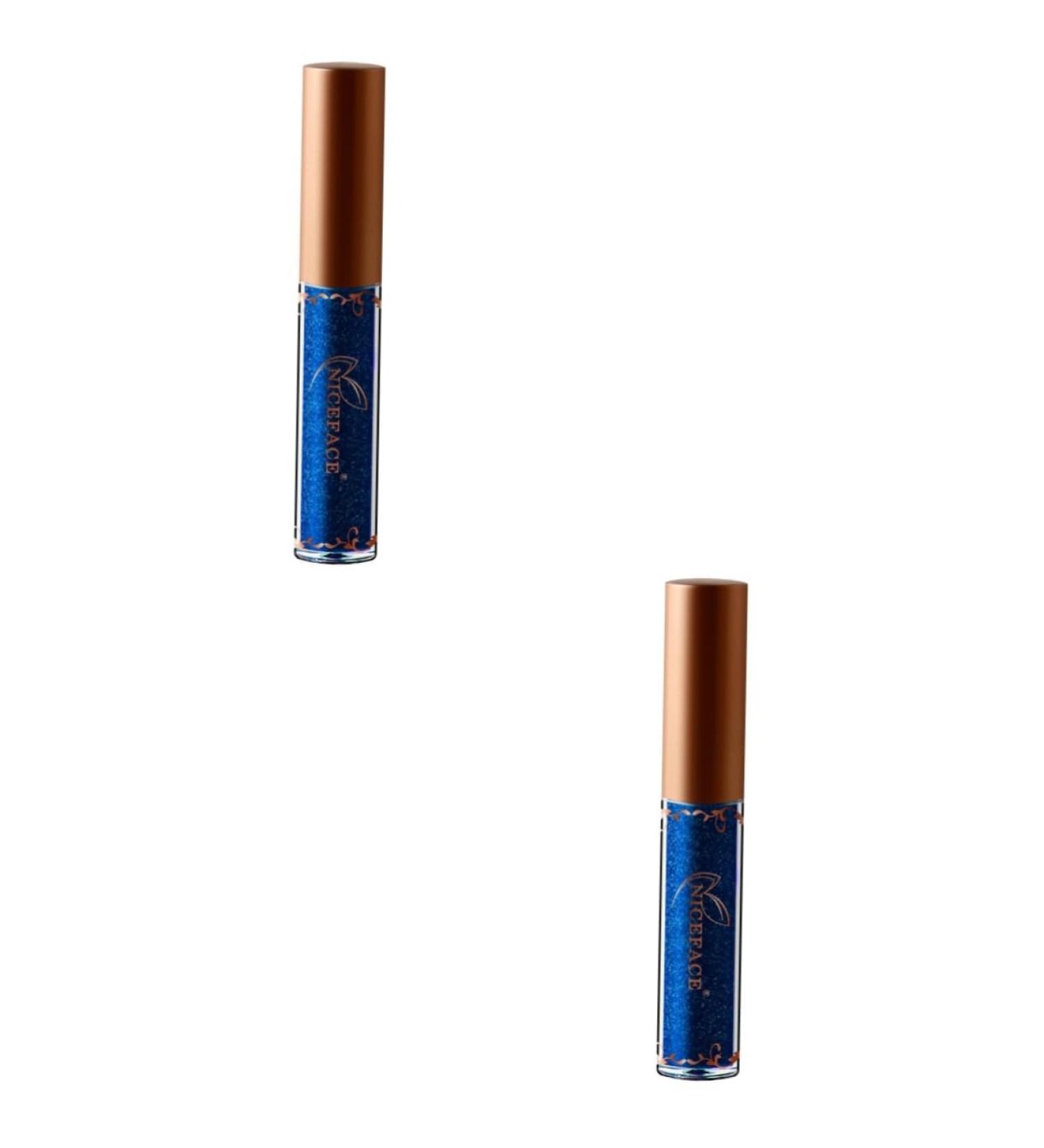 Balacoo 2pcs Waterproof Eyeliner Pencil Glitter Eyeshadow Women Eyeliner Metal Water Proof Miss Liquid Pen 1 count (Pack of 1) As Shownx2pcs - Buy Online on GoSupps.com