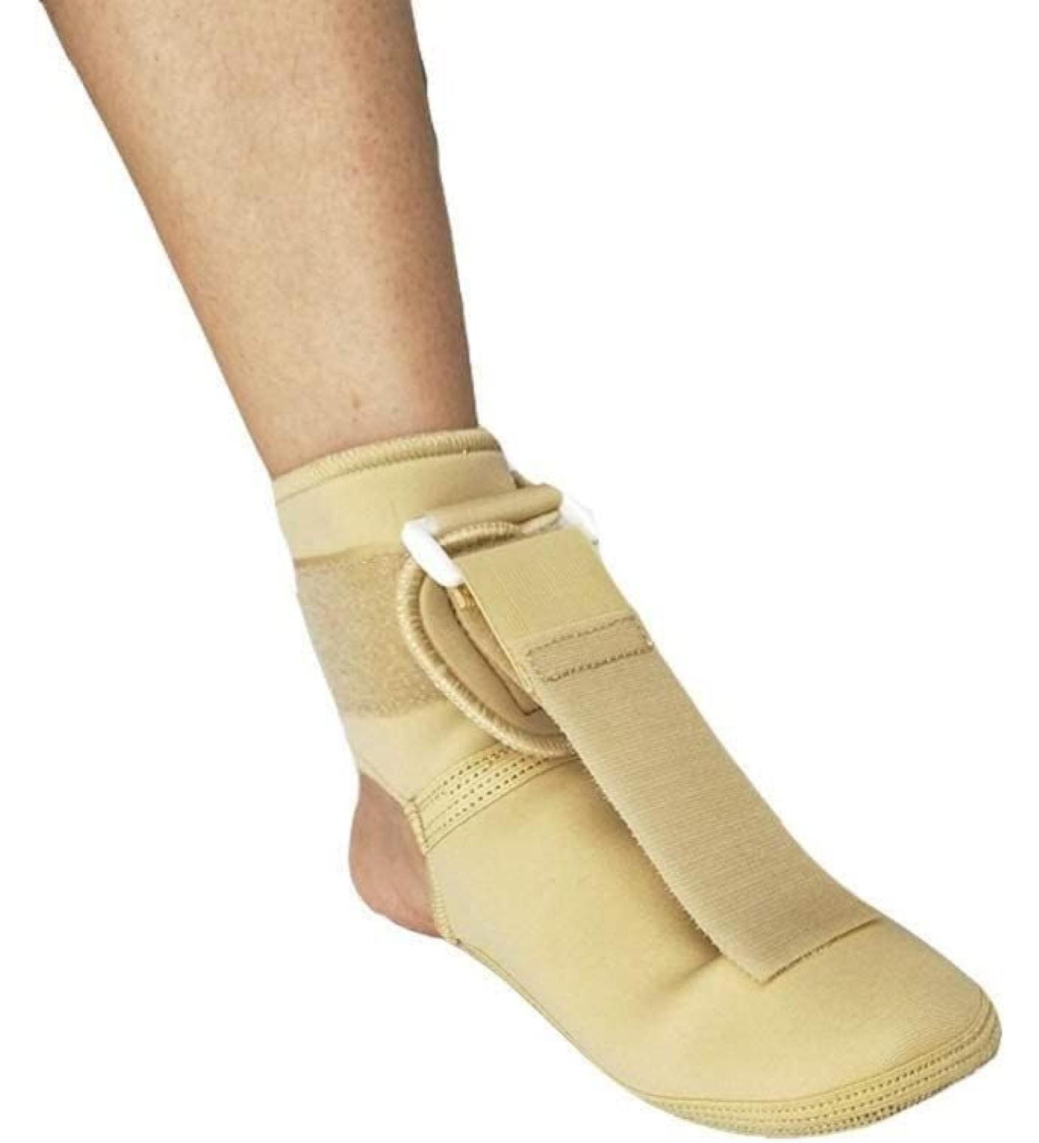 Ankle Joint Bracket & Foot Droop Posture Corrector | Alleviate Plantar Fasciitis - Large Nighttime Splint for Comfort - Buy Online on GoSupps.com