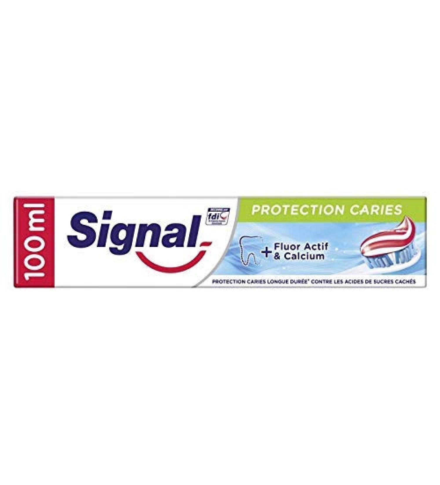 SIGNAL - Cavity Protection Toothpaste 100Ml - Pack of 4 - free delivery