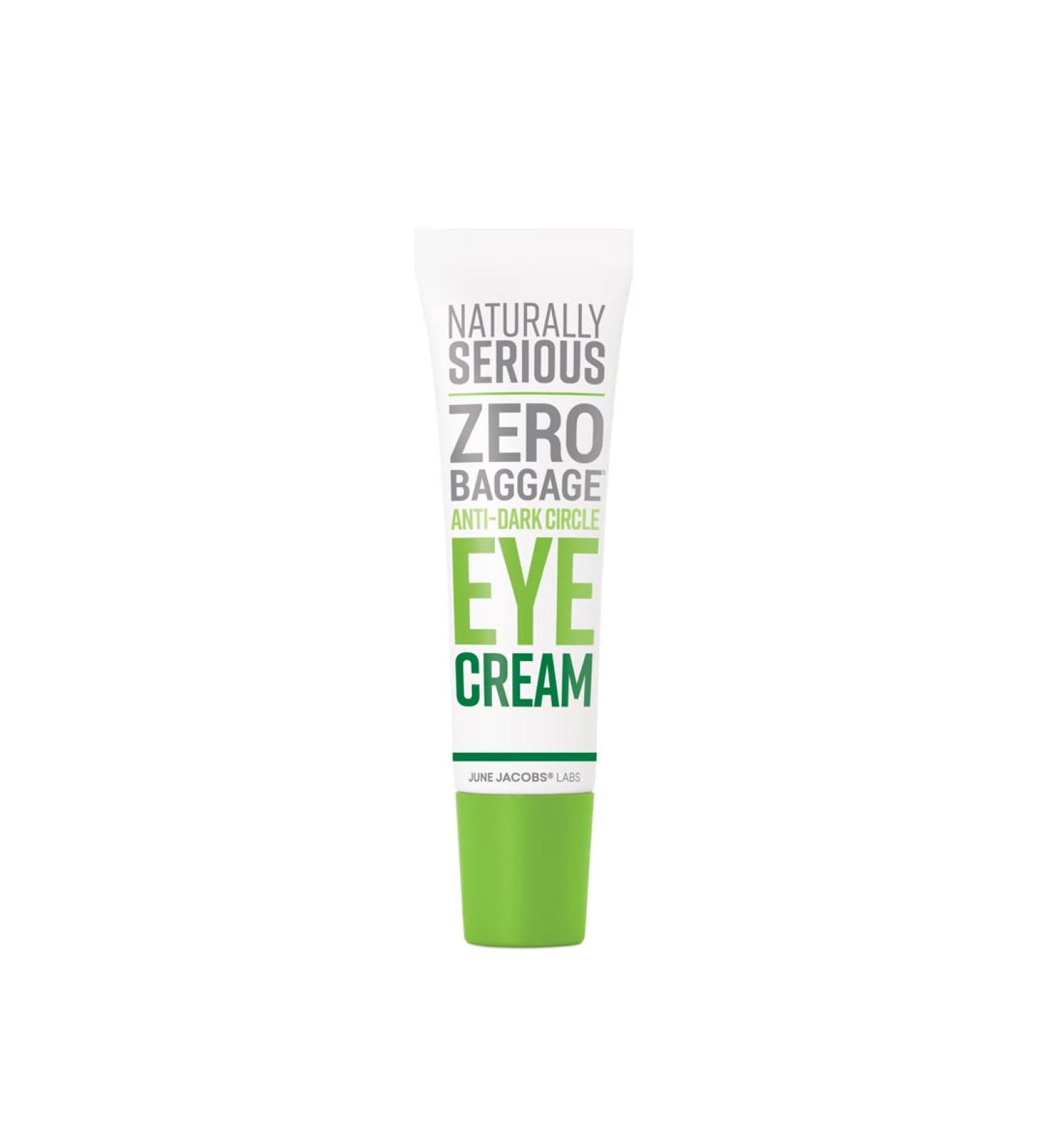 Naturally Serious Zero Baggage Anti-Dark Circle Eye Cream - Brighten, Hydrate, and Revitalize Your Under-Eye Area - Buy Online on GoSupps.com