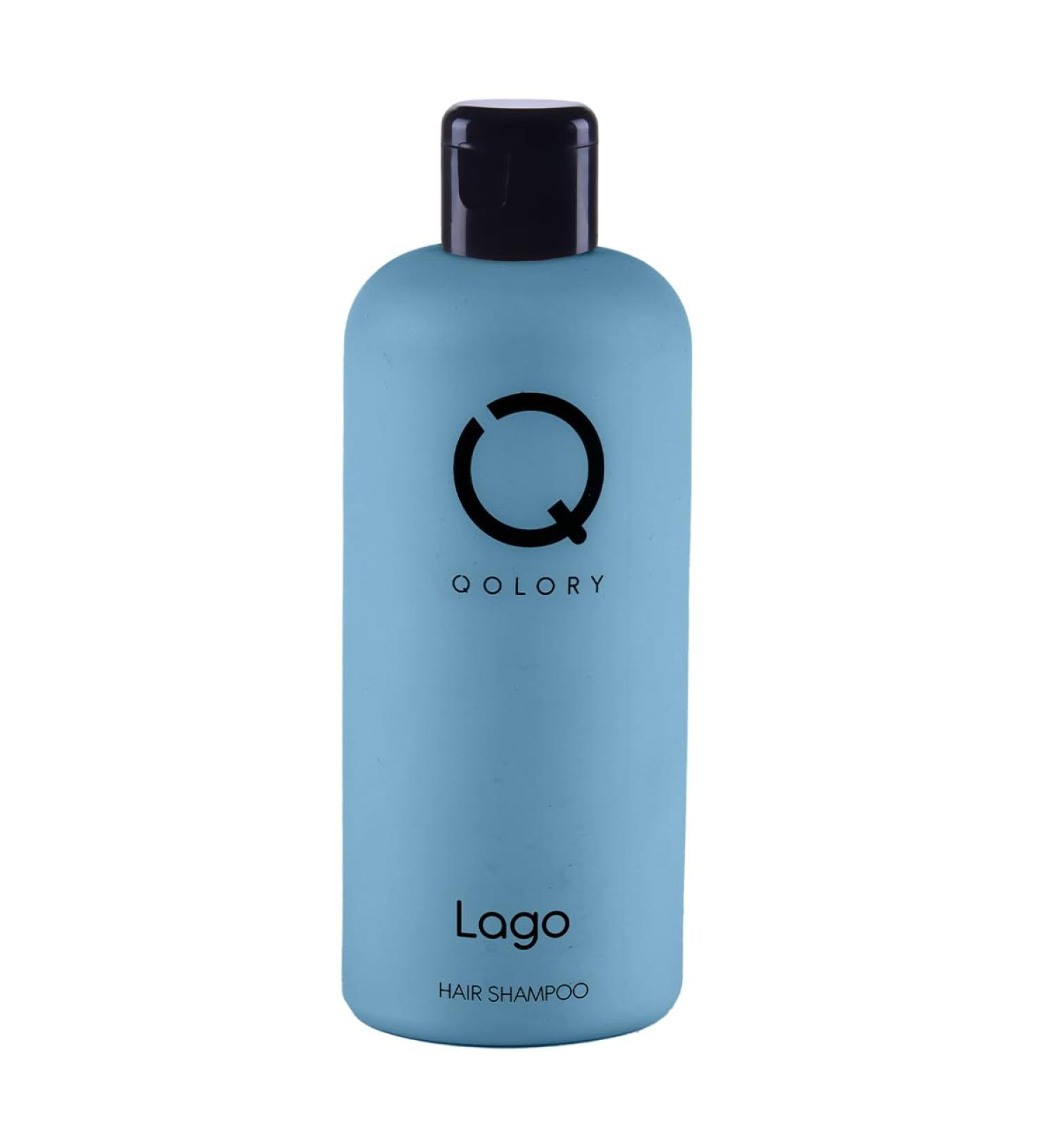 Shampoo 400 ml Unisex Hair Shampoo Shampoo for Men Shampoo for Women Qolory Hair Shampoo Lago - Buy Online on GoSupps.com