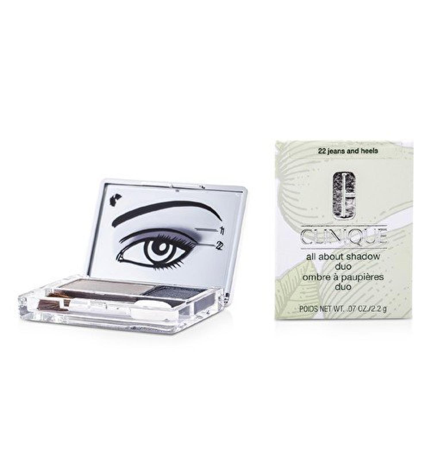 Clinique All About Shadow Duo -  22 Jeans and Heels 2.2g/0.07oz