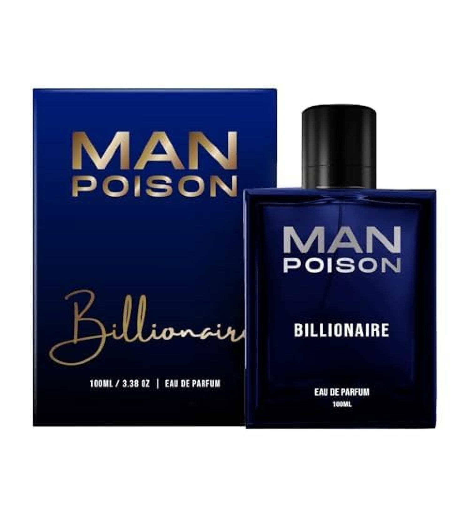thakor craft Man Poison Billionaire Perfume For Men 100ml Exquisite Eau De Parfum Premium Liquid Perfume Long Lasting & Spicy Ideal Gift - Buy Online on GoSupps.com