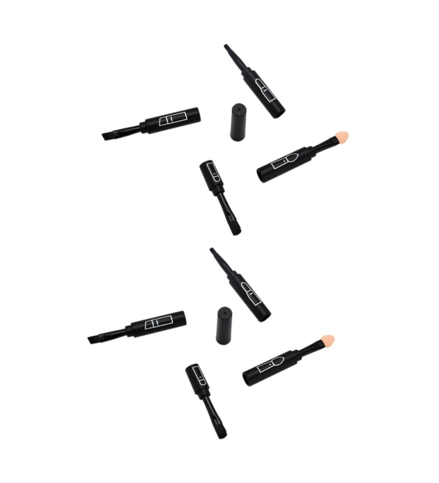 Buy Beavorty 2 Pcs Blending Eyeshadow Brush Set - Travel Makeup Brush & Mini Lipstick Applicator for Perfect Eyeshadow & Lip Looks - Black - Buy Online on GoSupps.com