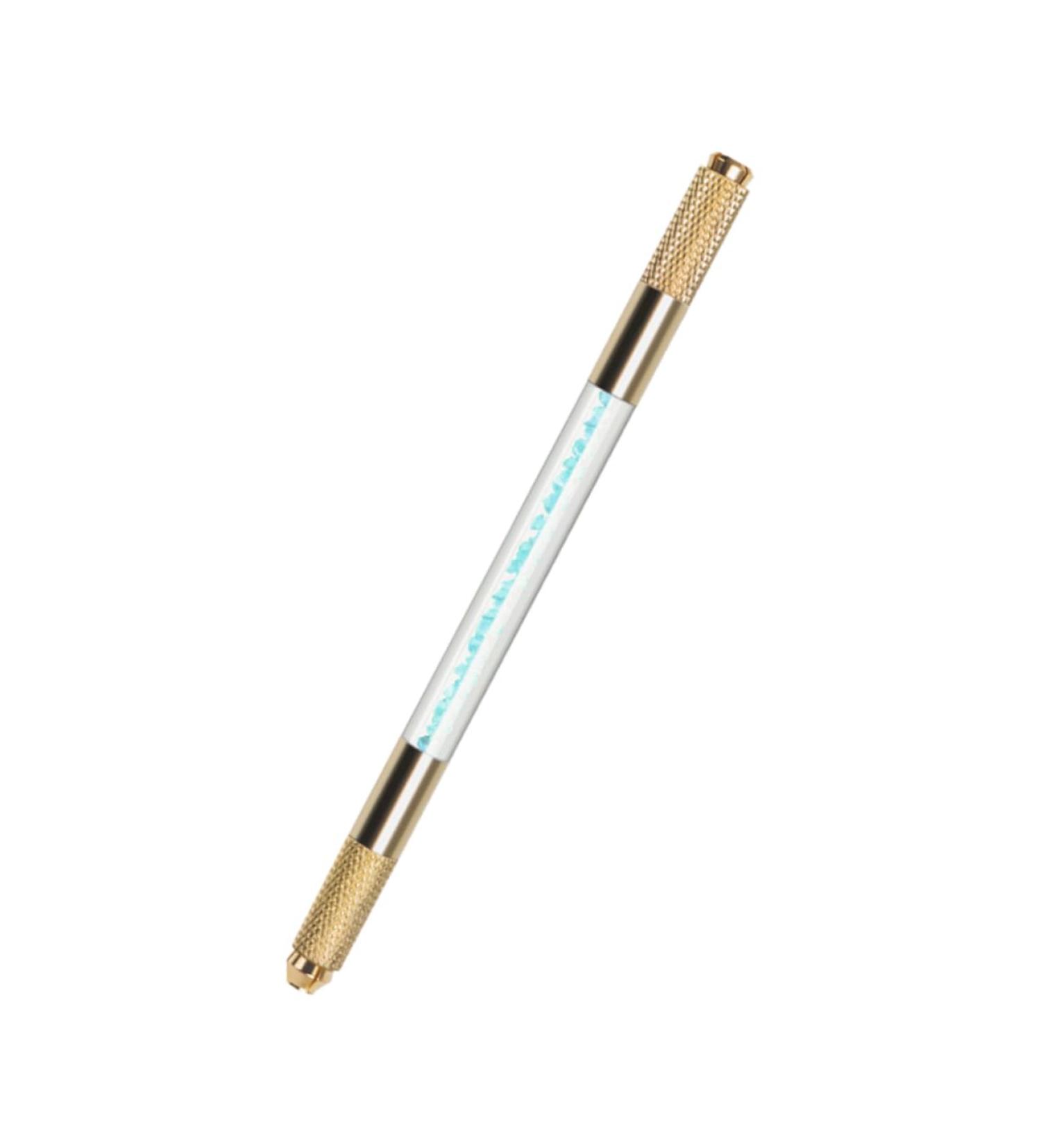 IWOWHERO Multipurpose Tool Embroidery Pencil Eyebrow Pencil Embroidery Tools Microfilling Pen Pen Suite Double Head 1 count (Pack of 1) Blue - Buy Online on GoSupps.com