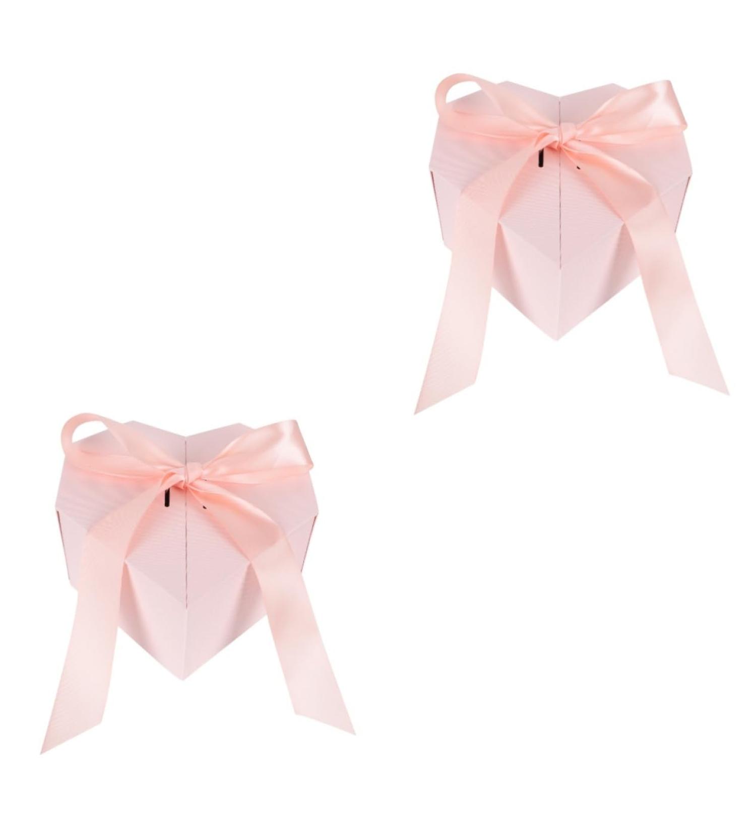 Abaodam 2 Pcs Love Box Chocolate Packaging Case Flower Heart Shape Case Candy Decorate Bridesmaid - Buy Online on GoSupps.com