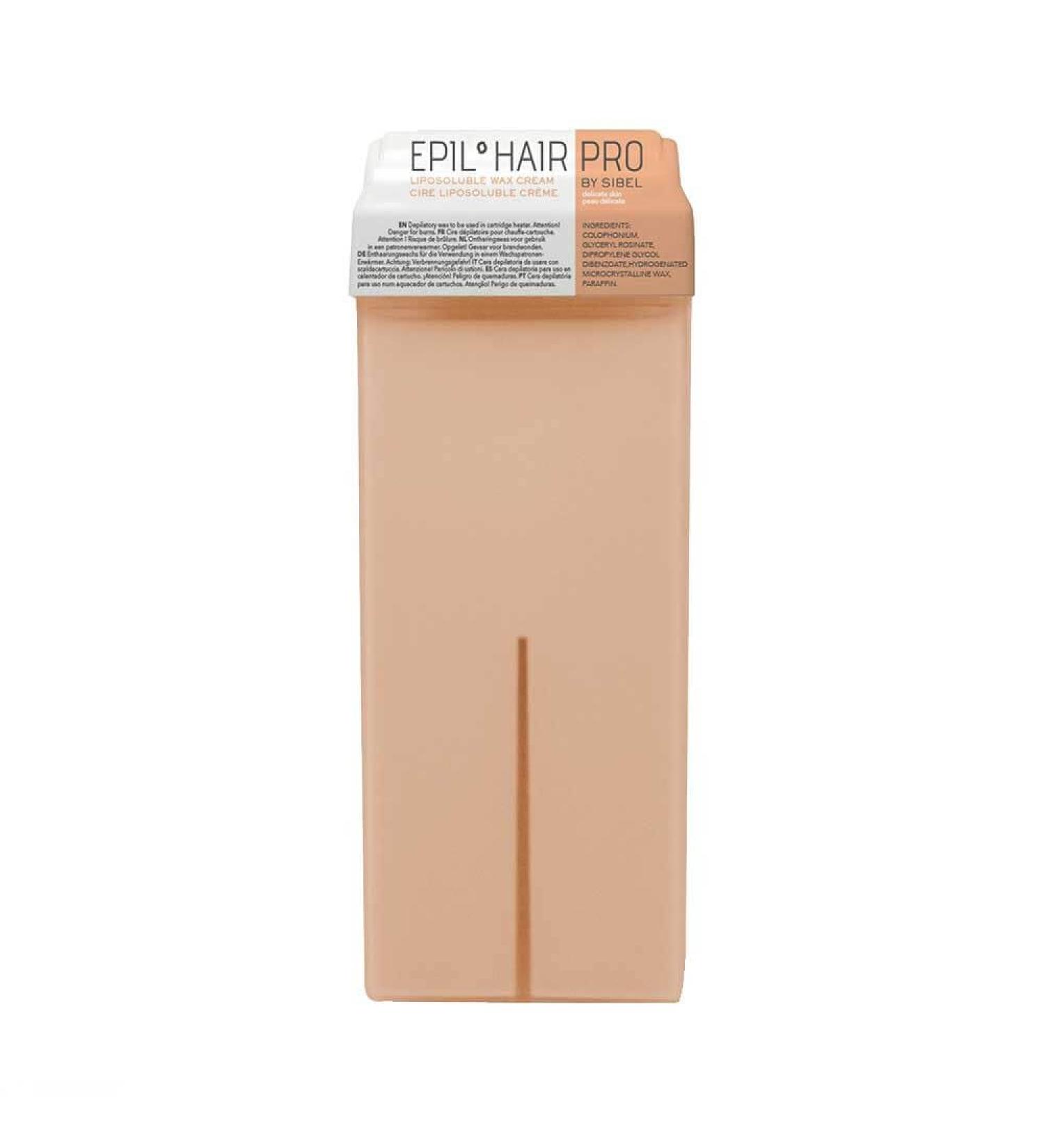 Sibel Epil Pro Depilatory Wax Cartridge For Delicate Skin BEIGE - 7410121 by Sibel