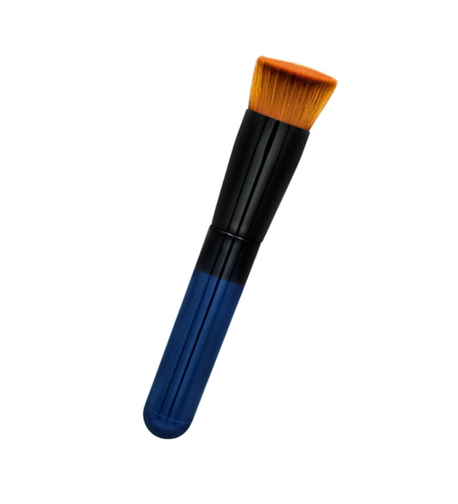 Hemoton Inclined Flat Head Makeup Brush - Blush Powder & Foundation Brush for Women - Artificial Fiber Hair Tool 11.5x2cm - International Shipping Available - Buy Online on GoSupps.com