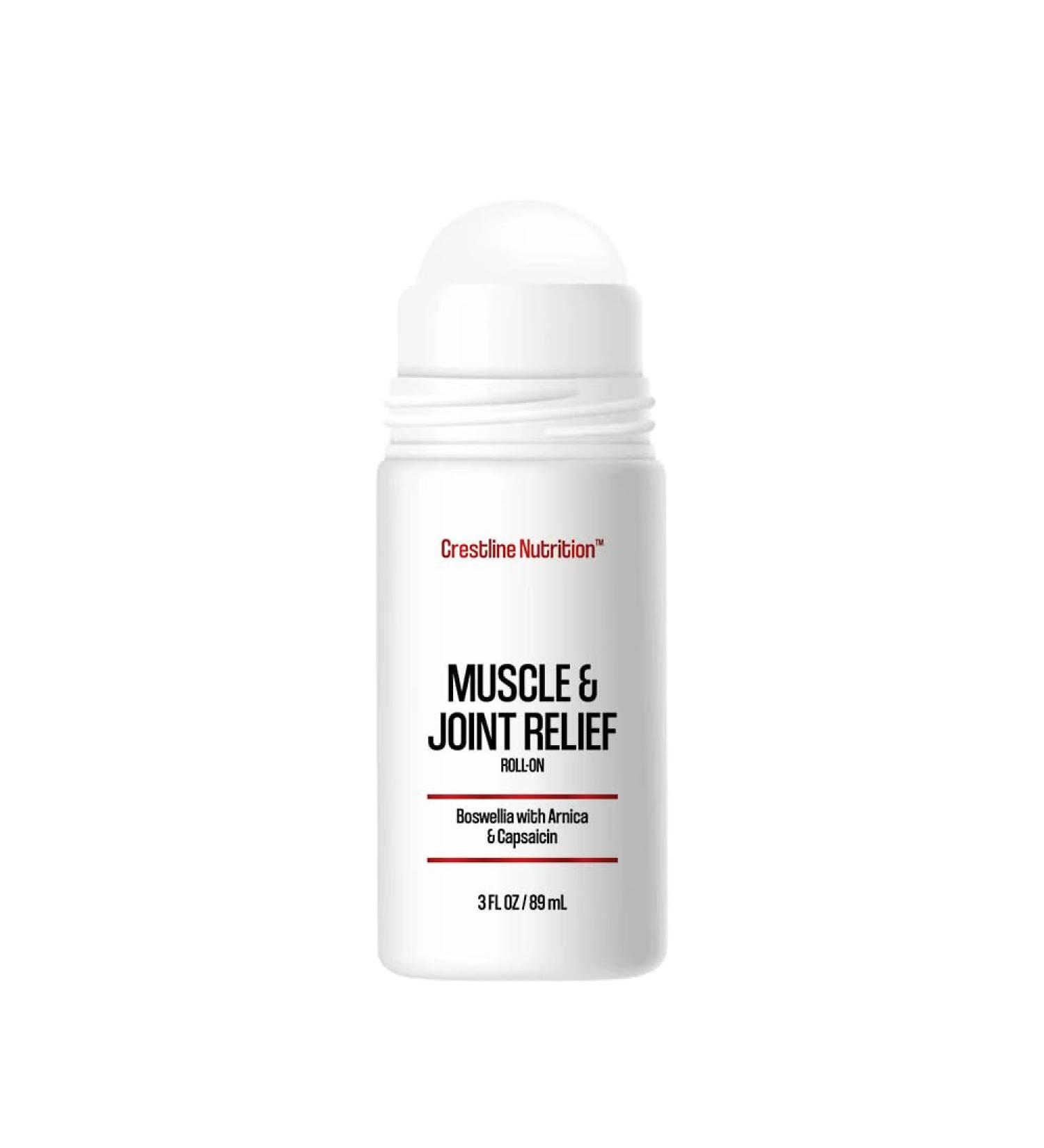 Crestline Nutrition Muscle & Joint Relief Supplement Fast Acting Formula to Soothe Muscle Discomfort Support Joint Health and Improve Flexibility- 3 fl oz / 89 ml - Buy Online on GoSupps.com