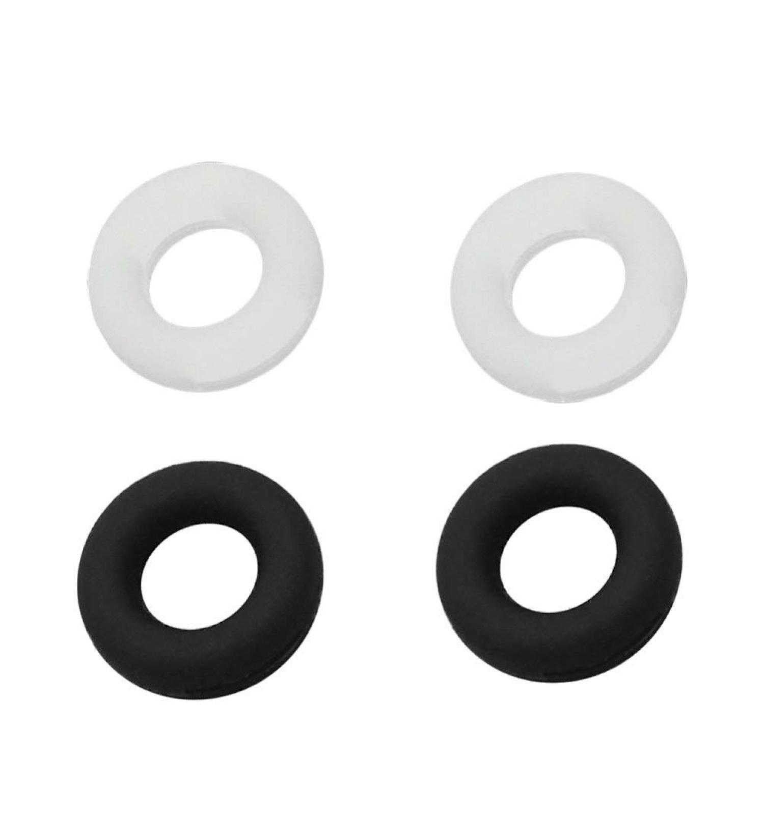 Healifty 10 Pairs Anti-Slide Silicone Ring Ear Hooks for Glasses & Sunglasses - White & Black Accessories for Repair - Buy Online on GoSupps.com