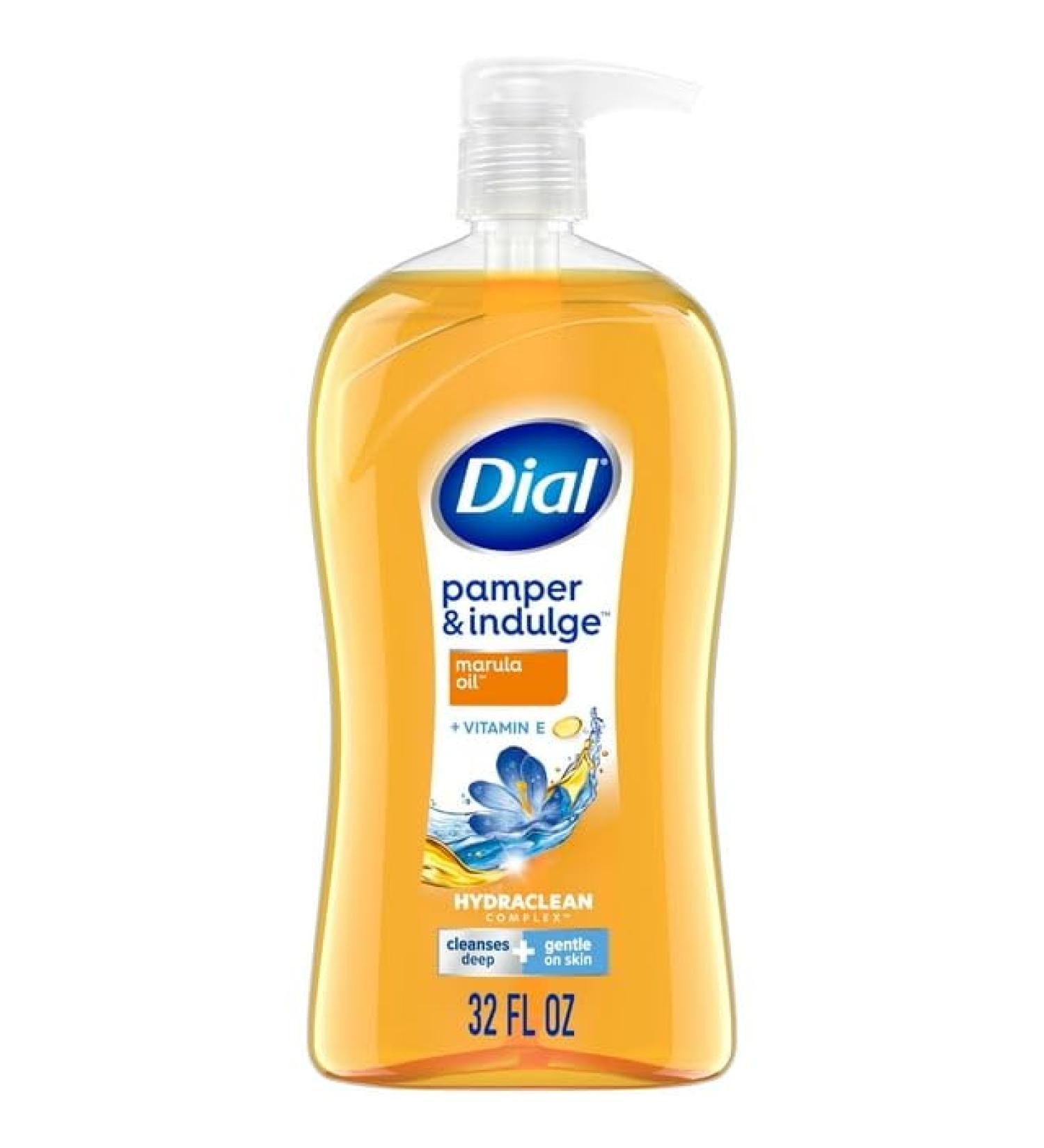 D.ial Body Wash - Pamper & Indulge Oil 32 fl oz | Luxurious Skincare for All Skin Types | Shop Internationally - Buy Online on GoSupps.com