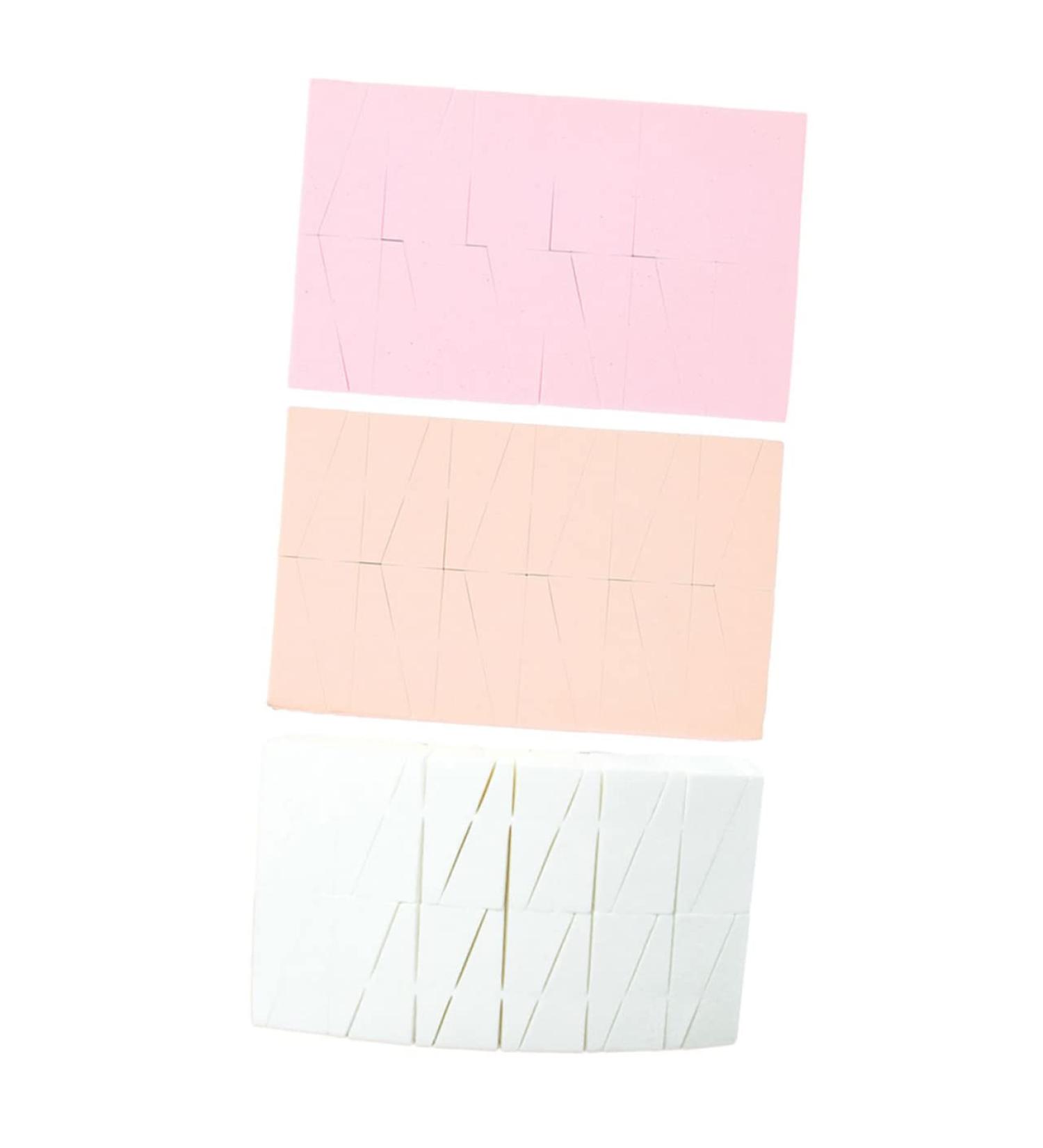 Healeved 3 Triangle Puff Makeup Powder Puff Foundation Sponge Makeup Puff Wedge -shaped Makeup Sponge Wedge Makeup Small Makeup Sponge Girl Makeup Sponge Loose Powder Puff - Buy Online on GoSupps.com