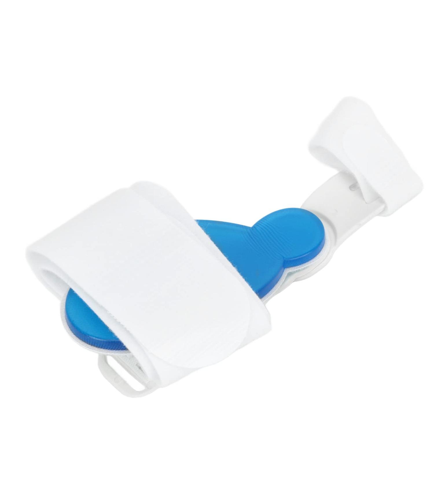 Orthopedic Toe Straighteners - Day & Night Support | Reusable Bunion Corrector for Overlapping Toes - Hardened Gel Joint Mens | Antislip & Comfortable - White - Buy Online on GoSupps.com