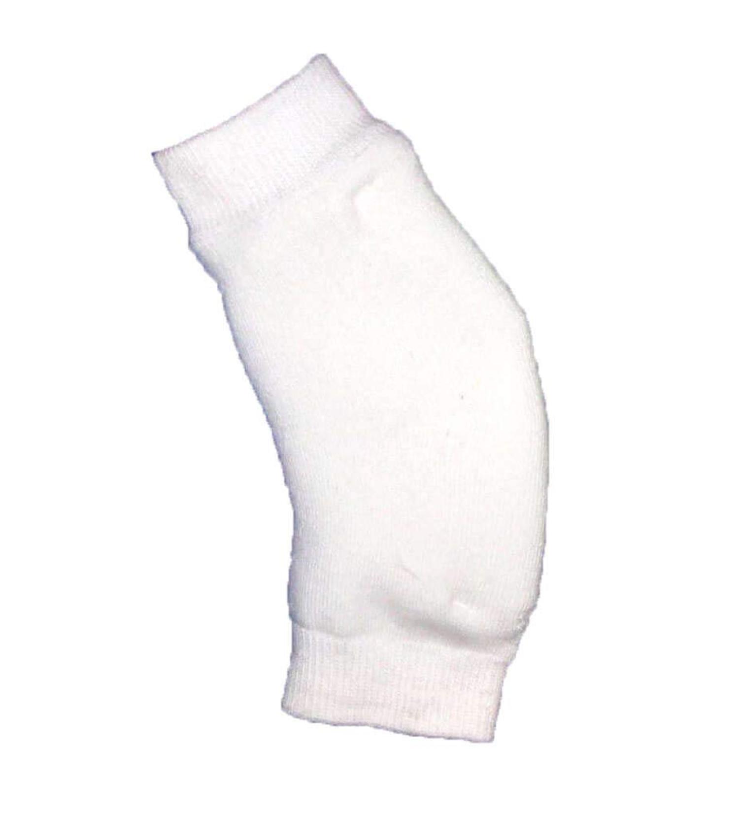MediChoice Heel And Elbow Protector Padded Acrylic/Spandex/Nylon Large White 1314EHP1003 (PR of 1)