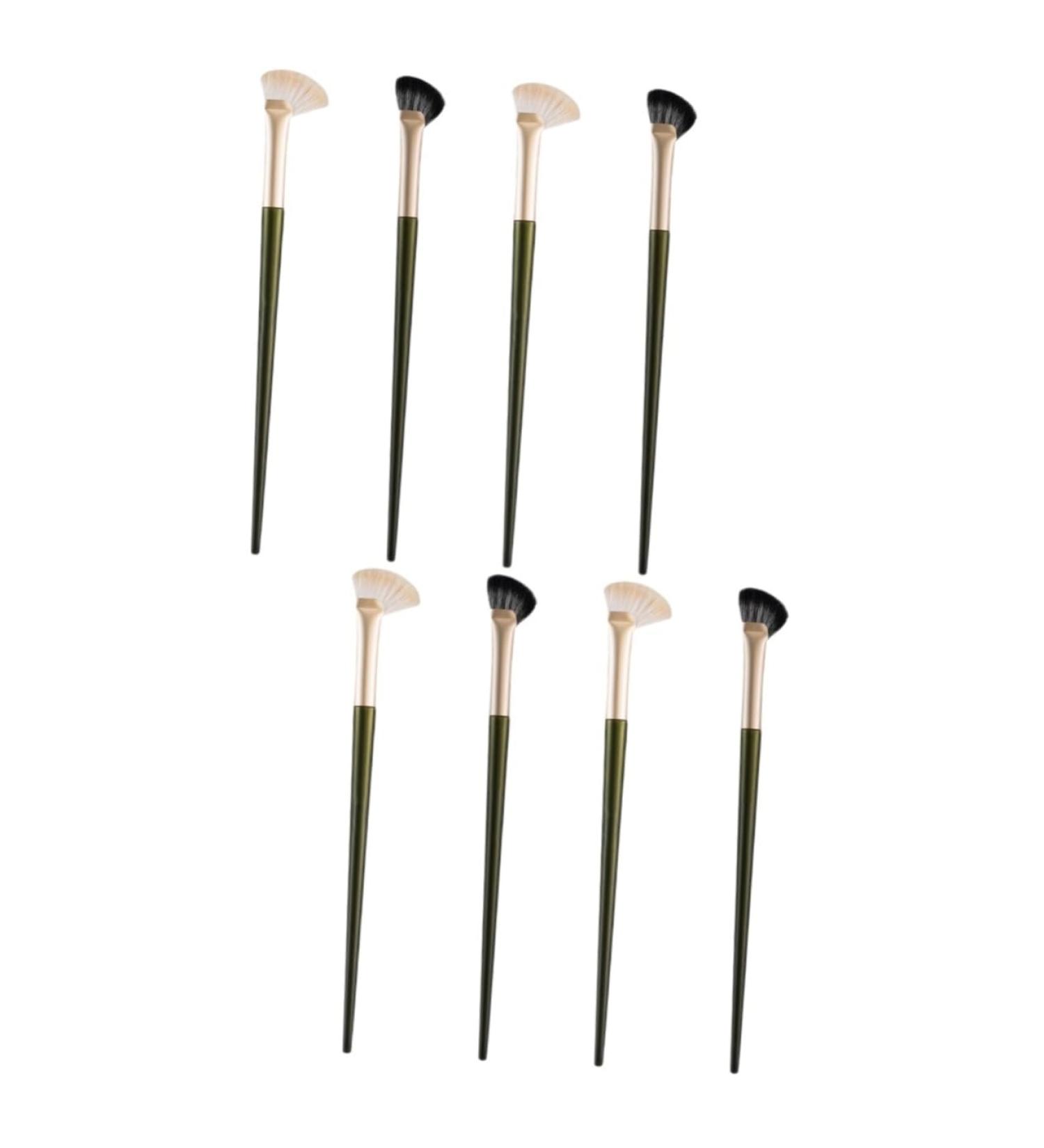 Didiseaon 8 Pcs Nose Shadow Brush Foundation Brush for Liquid Makeup Nose Makeup Brush Artificial Fiber 17.4x1cmx2pcs Assorted Colorx2pcs - Buy Online on GoSupps.com