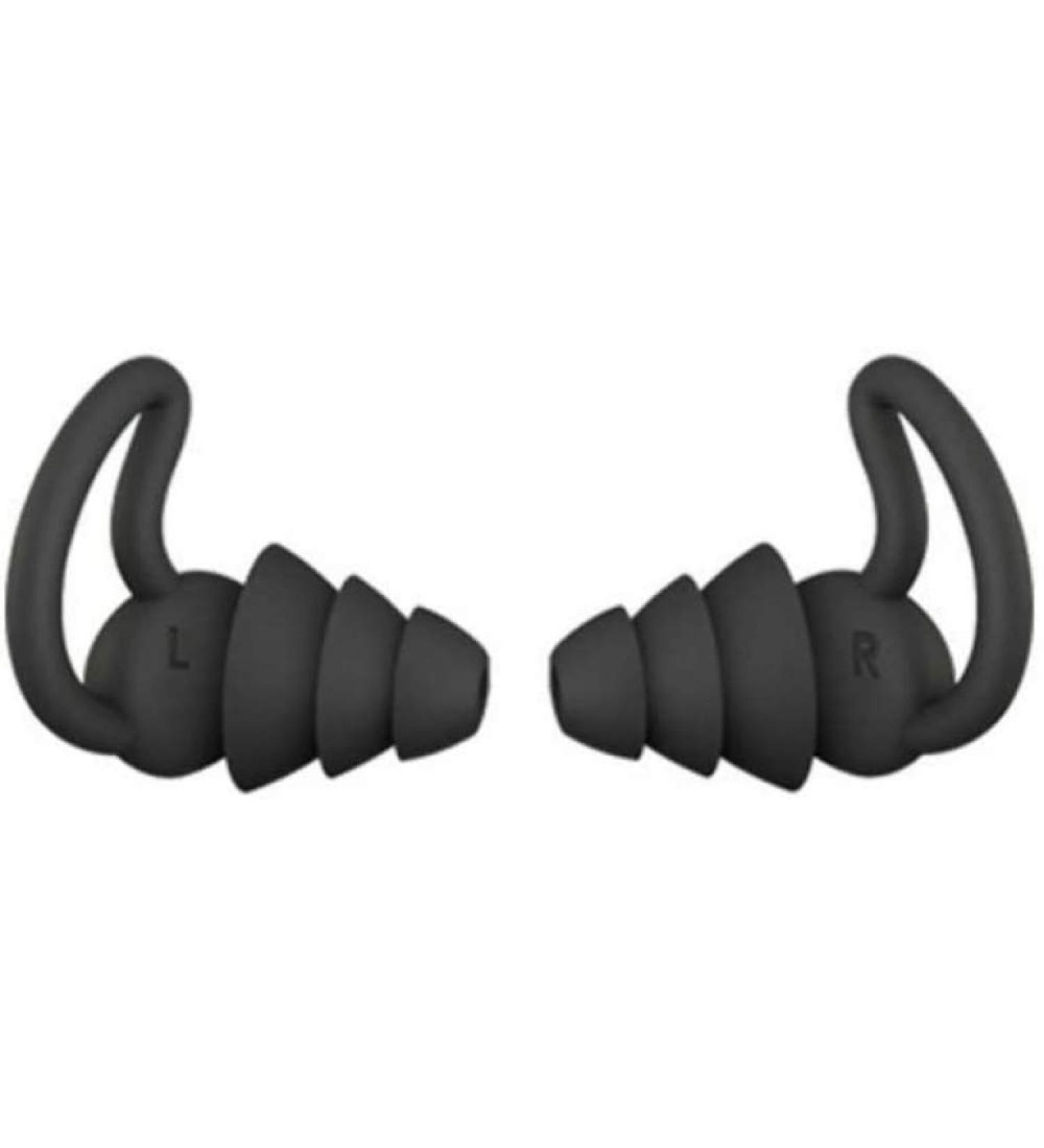 Silicone Soundproof Earplugs super Soundproof Earplugs Anti-Noise Sleep Noise Reduction Noise Cancelling Earplugs Silicone Wireless 40Db Black 3 Layers + 3 Layers - Buy Online on GoSupps.com