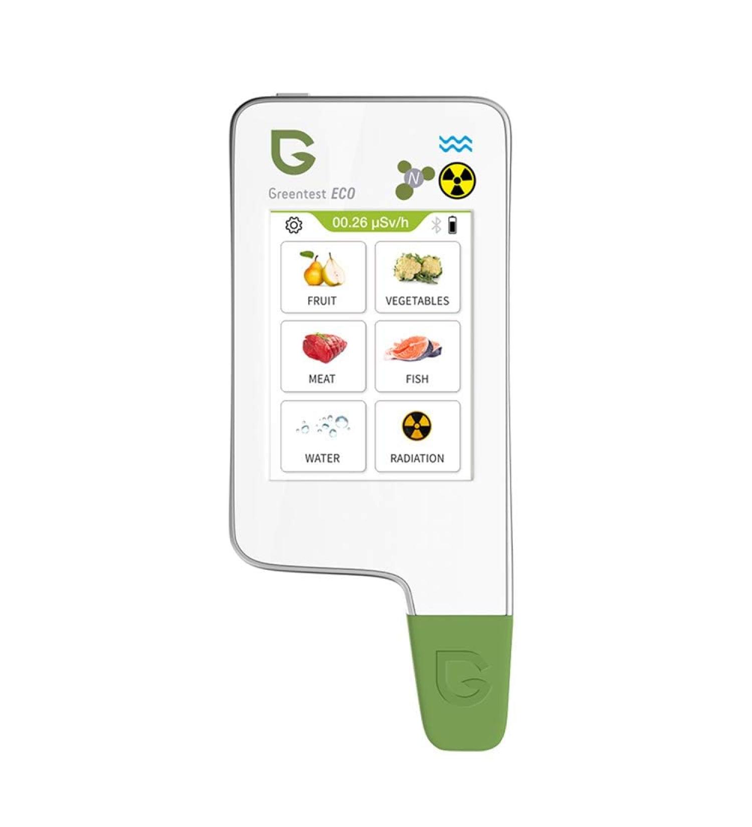 Greentest Eco 5 + Fish Geiger Counter Nitrate Tester Fruit Vegetable Meat TDS Water Tester Radiation Meter Radiation Meter Nitrate Tester Geiger counter dosimeter Nitrate Meter 6 in 1 - white - Buy Online on GoSupps.com