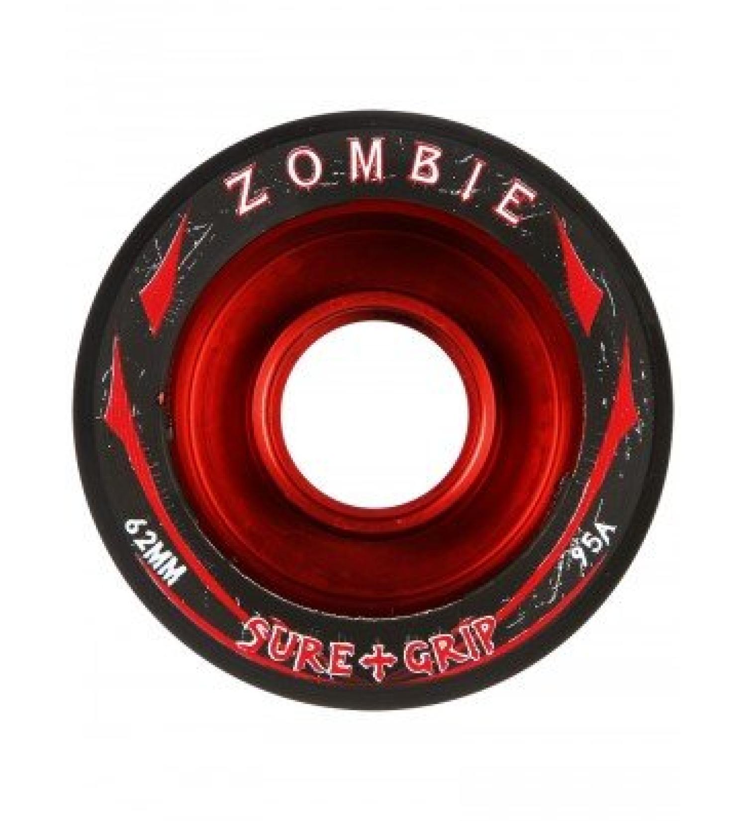 Sure-Grip Zombie Wheels Max red core