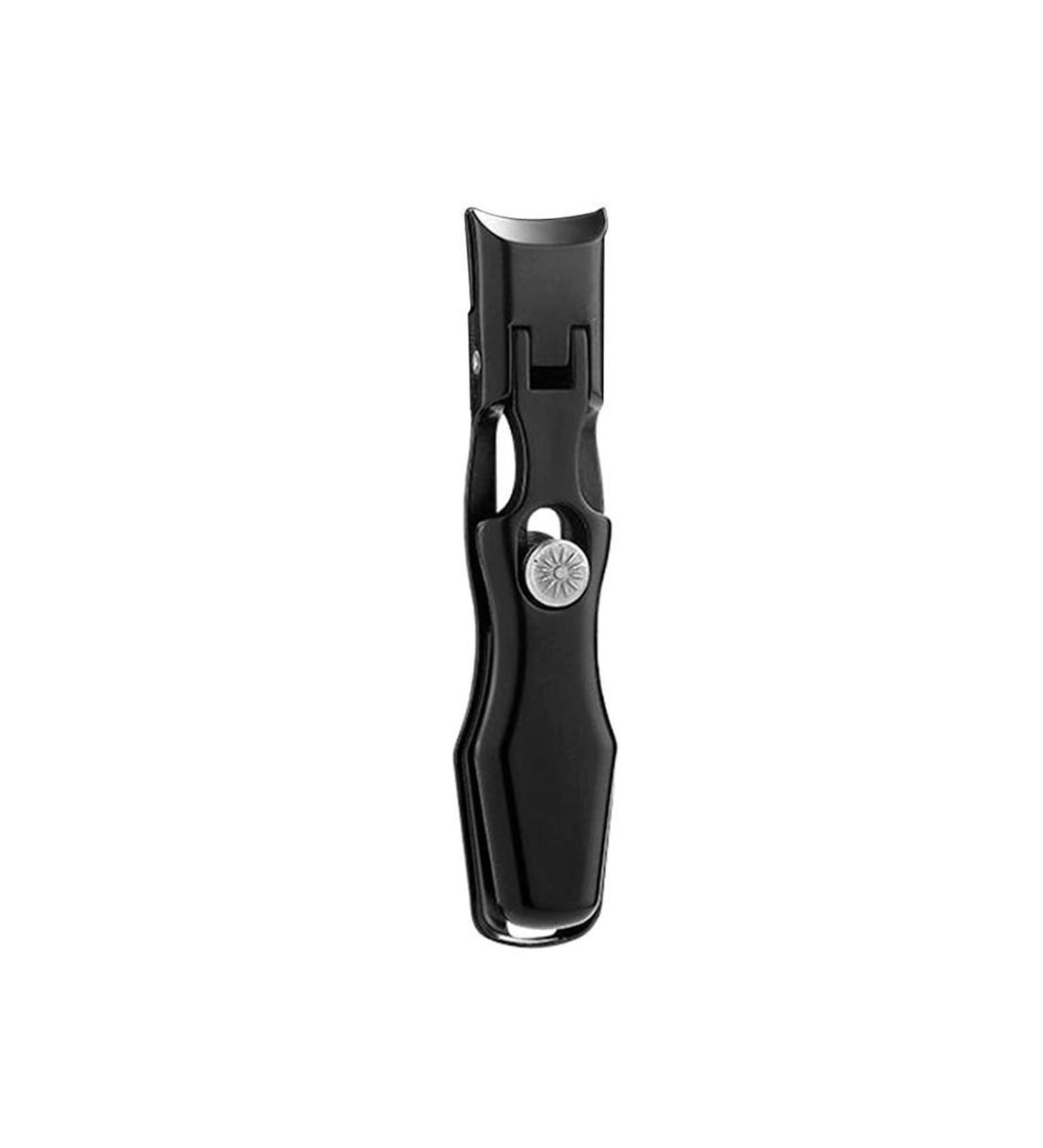 UNbit Nail Cutter Portable Ultra Sharp Nail Fingernail Clipper Steel Wide Jaw Opening Anti Splash Fingernail Clippers Nail Cutter Manicure (Color : Schwarz) - Buy Online on GoSupps.com
