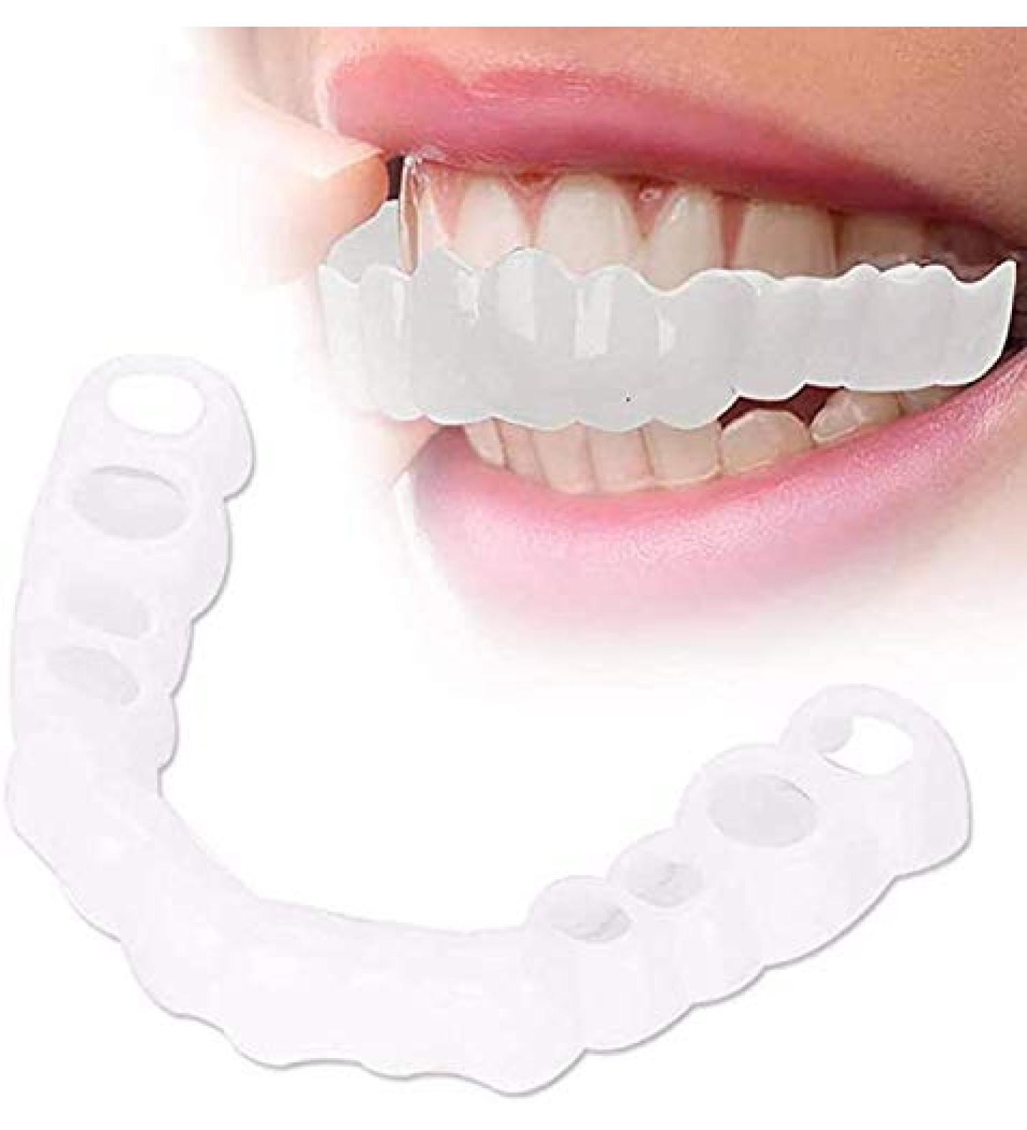 3 Pairs of Reusable Magical Braces - Temporary Smile Veneer & Whitening Cosmetic Teeth for Comfort Fit - Buy Online on GoSupps.com
