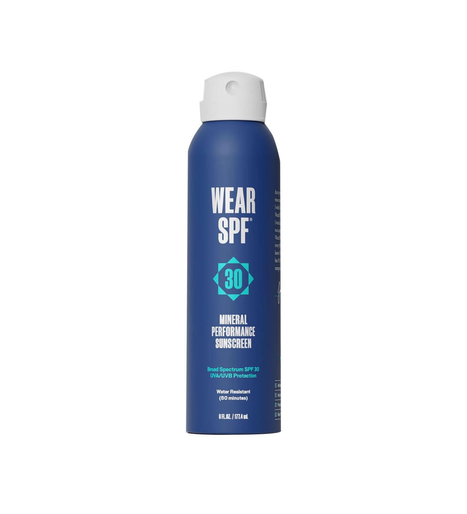 Buy Justin Thomas Mineral Performance Sunscreen Spray SPF 30 - Easy Application Water & Sweat Resistant 6 fl oz - International Shipping Available - Buy Online on GoSupps.com