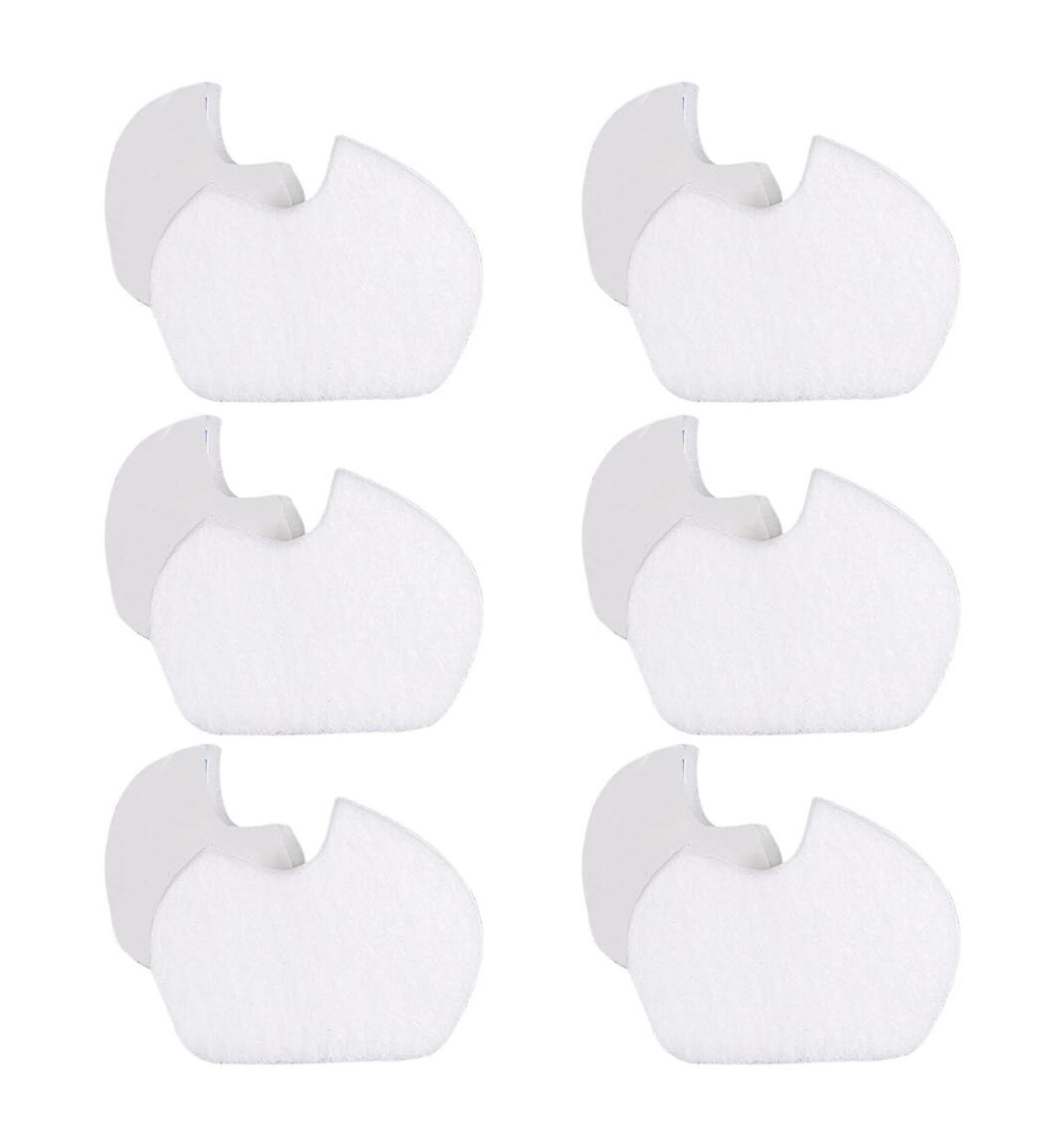 6-Pair Adhesive Metatarsal Pads for High Heels - Breathable Felt Forefoot Cushions & Comfort Callus Protectors | International Shipping - Buy Online on GoSupps.com