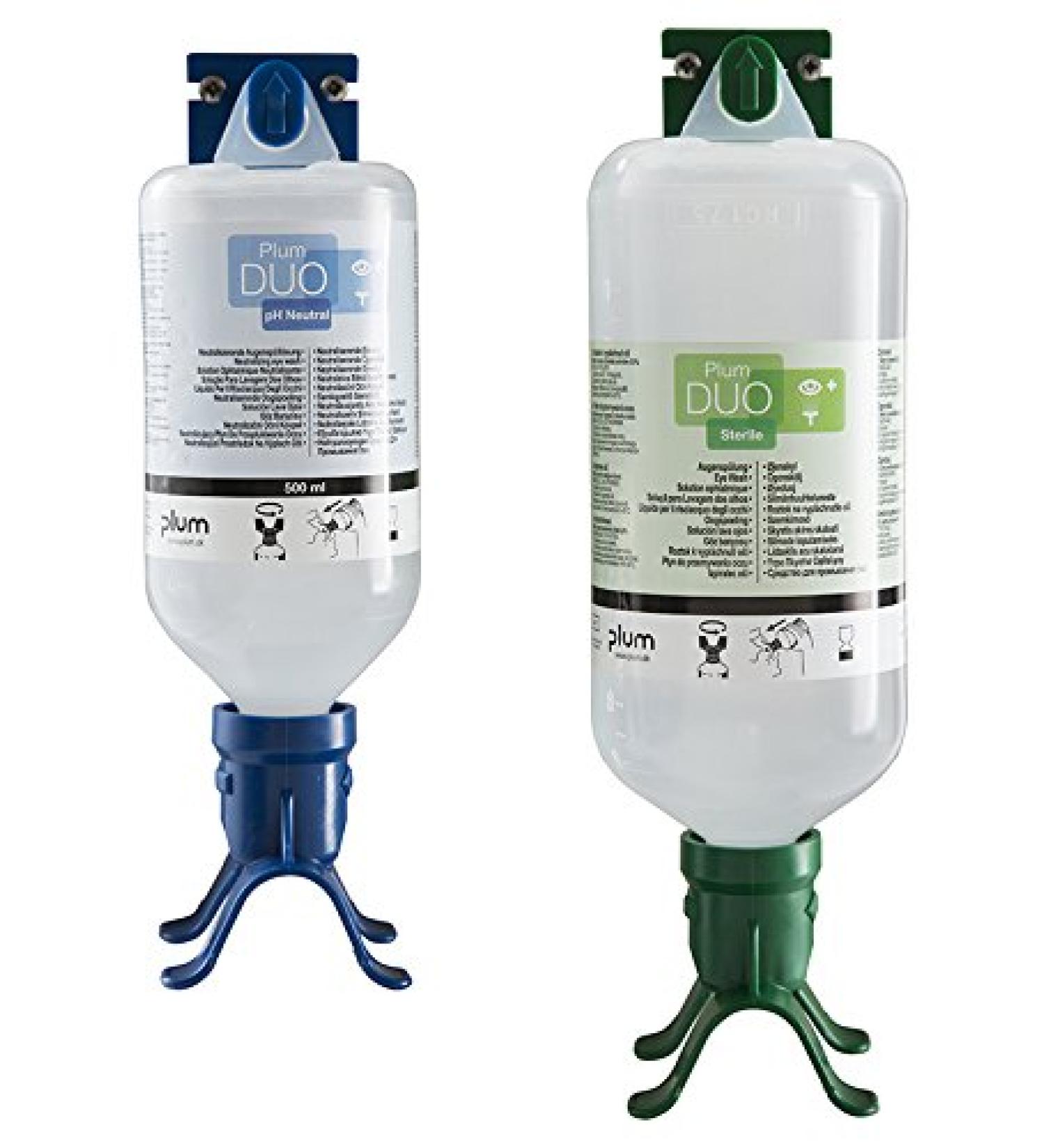 Plum 4803 Eye Emergency Station DUO with 2 Bottles