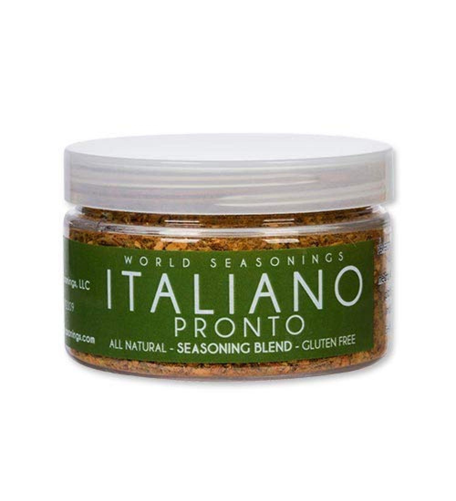 Italian Seasoning - Mediterranean Seasoning - Mediterranean Spice Blend - Italian Herb Blend - Italian Spices - Dried Italian Seasoning - Garlic Parsley Seasoning - World Seasonings - ITALIANO PRONTO 2.8 Ounce (Pack of 1) - Buy Online on GoSupps.com