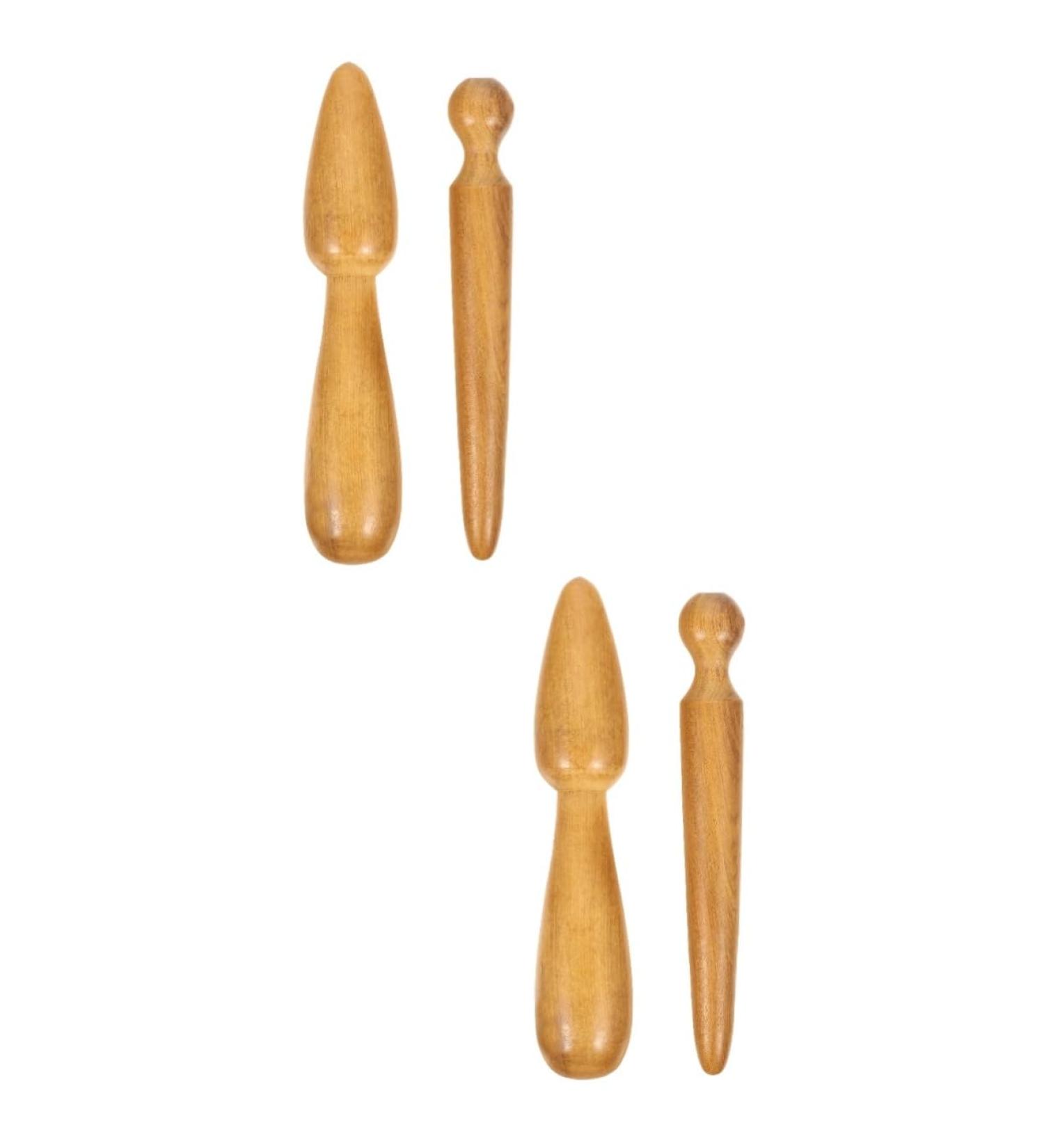 Acupress Stable Wooden Massager for Cats & Humans | Multi-Use Thai Facial & Neck Massage Tool | International Shipping Available - Buy Online on GoSupps.com