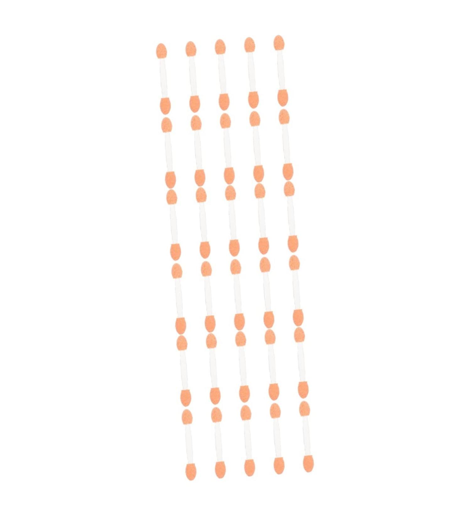 Hemoton 300 Pcs Double Ended Eyeshadow Brush Cosmetic Applicator Eyeshadow Stick Sponge Brush Tipped Oval Makeup Tool Cosmetic Tool Dual-side Latex Sponge Makeup Brush - Buy Online on GoSupps.com