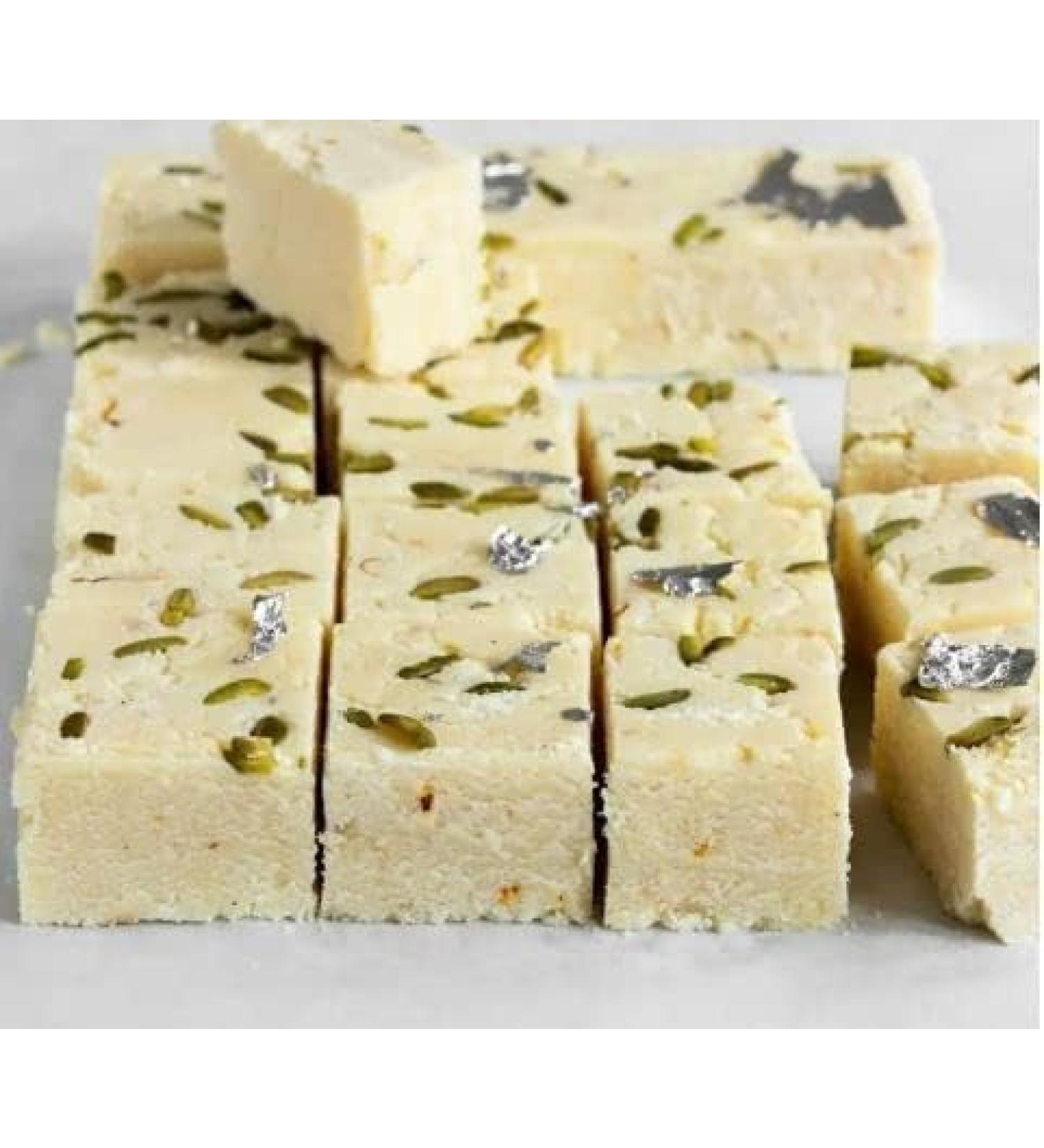 Festival Special Premium (White Barfi 600g) Delicious Indian Traditional Sweets To Sweeten Up Your Celebration Best Gift For All Occasions Marriage Diwali Holi Raksha Bandhan Sold By Kidzbuzz - Buy Online on GoSupps.com