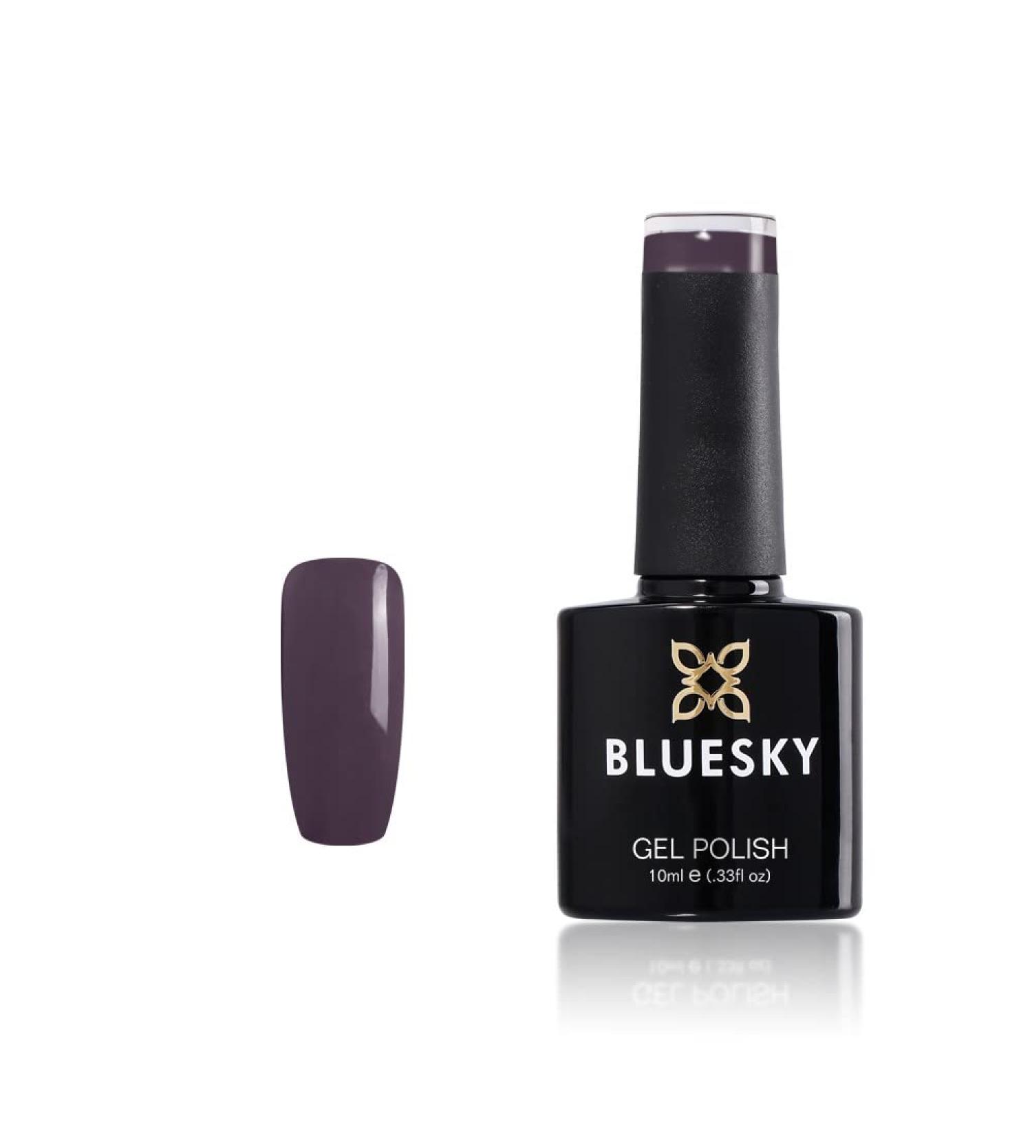 BLUESKY A069 UV/LED Gel Nail Polish 10 ml Thunderbolt Grey with Purple Tint