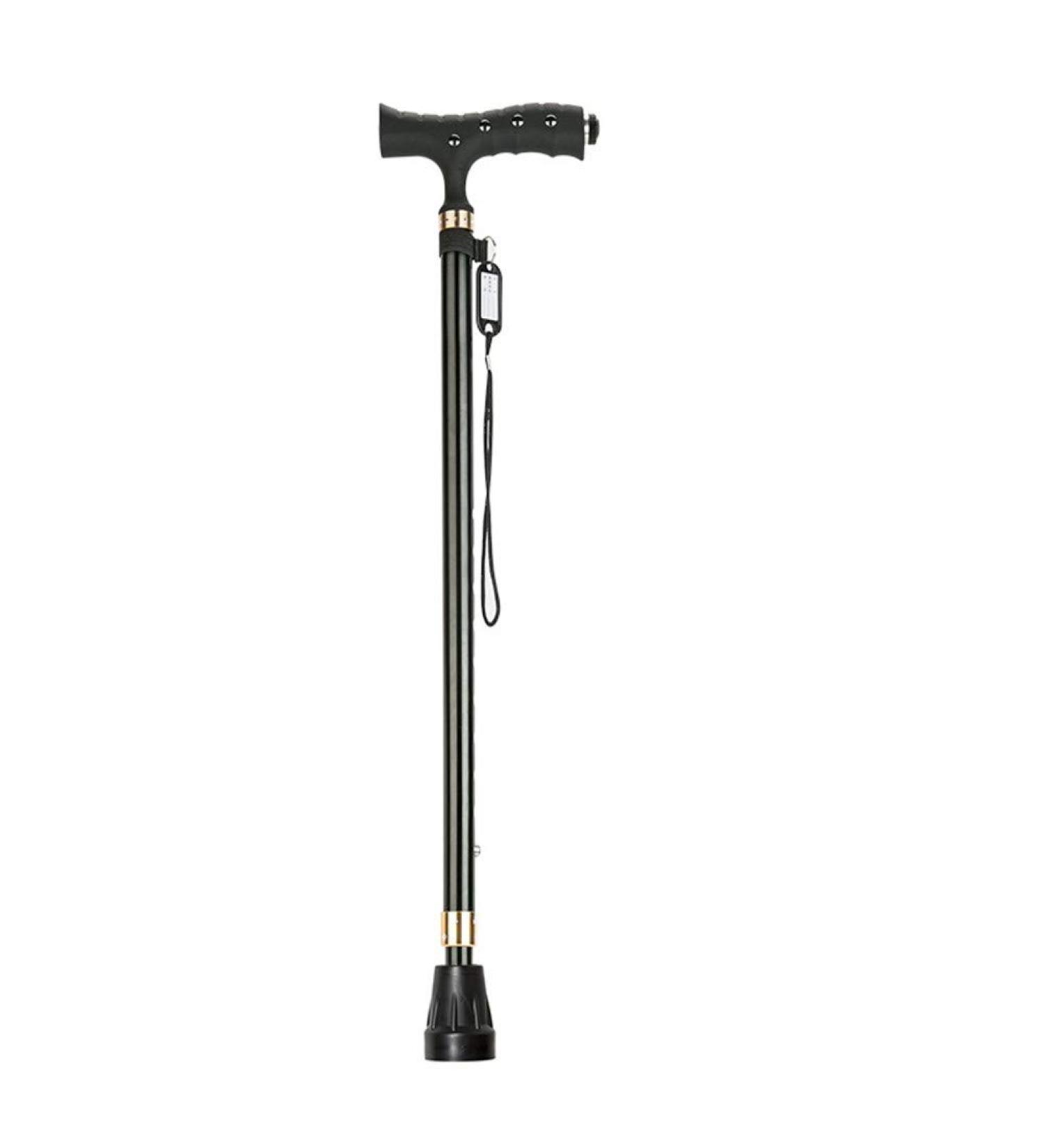 Cane Elderly Walking Stick Anti-Slip Multi-Function Telessquat Four Feet Stable Walking Stick - Buy Online on GoSupps.com