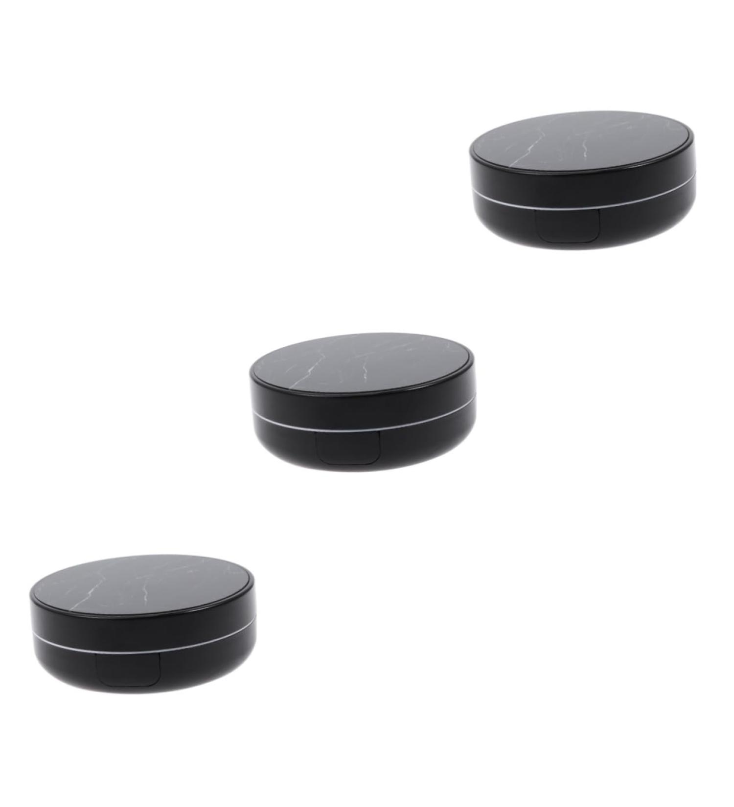 PartyKindom 3-Piece Invisible Contact Lens Case Set with Mirror - Colorful Lens Storage Box for Safe Travel - Buy Online on GoSupps.com
