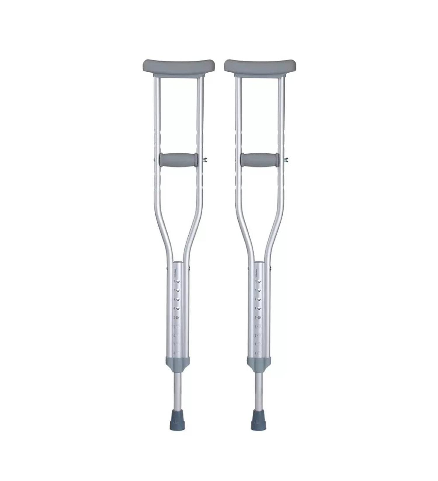 Crutches Crutches Underarm Crutches Double Crutches Non-Slip Cane for The Elderly Lightweight Fracture Cane Young (Size : 132-152cm) Smooth Sailing - Buy Online on GoSupps.com